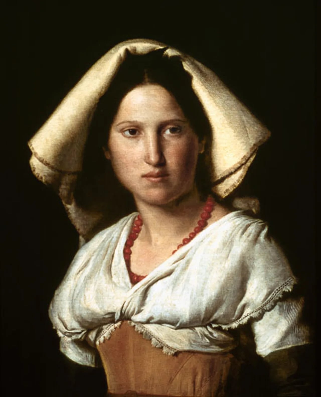 Porträt von Vittoria Caldoni (1805–1890) – Gedenkseite