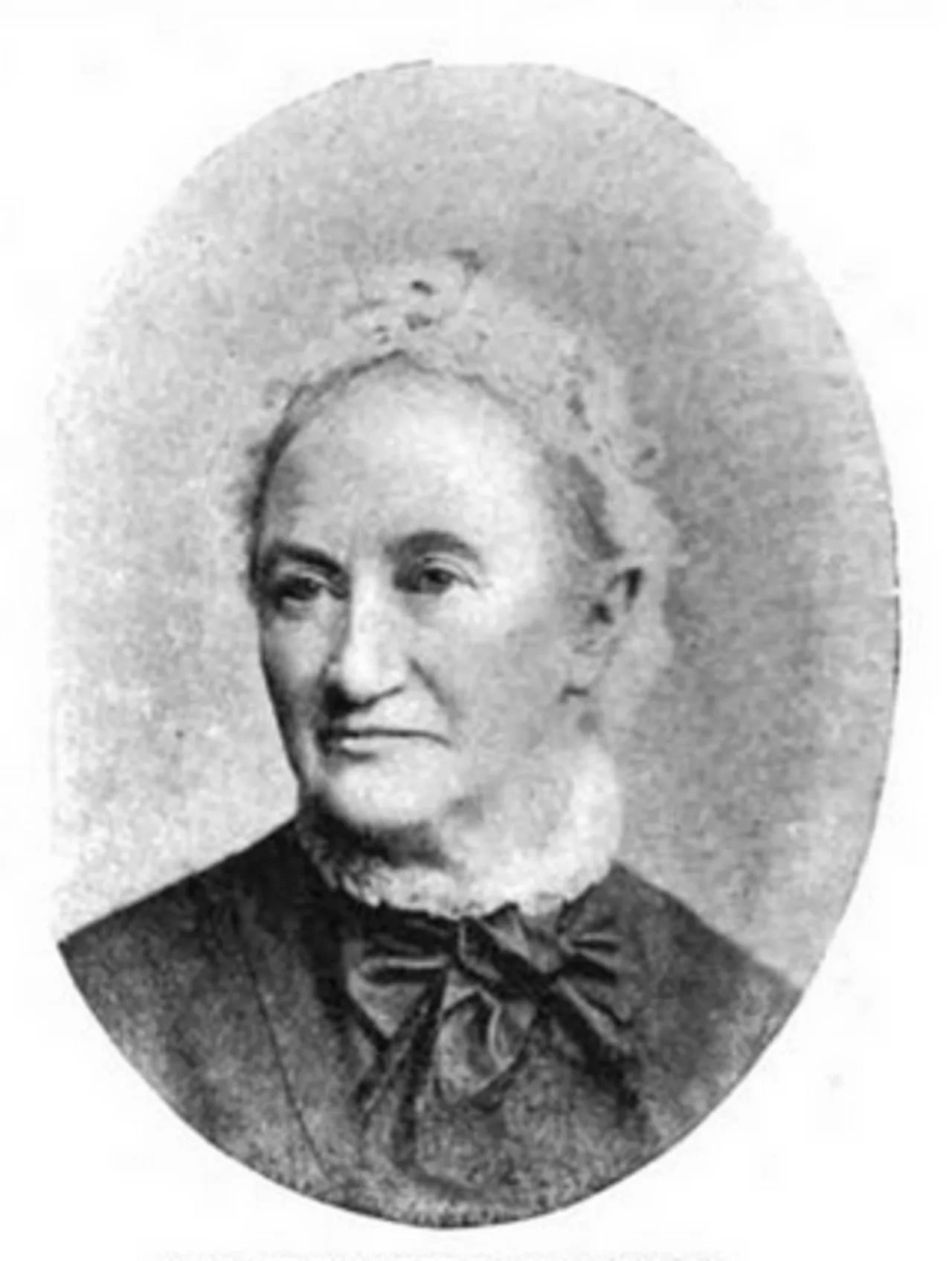 Portrait of Elizabeth Louisa Foster Mather (1815–1882) – memorial page