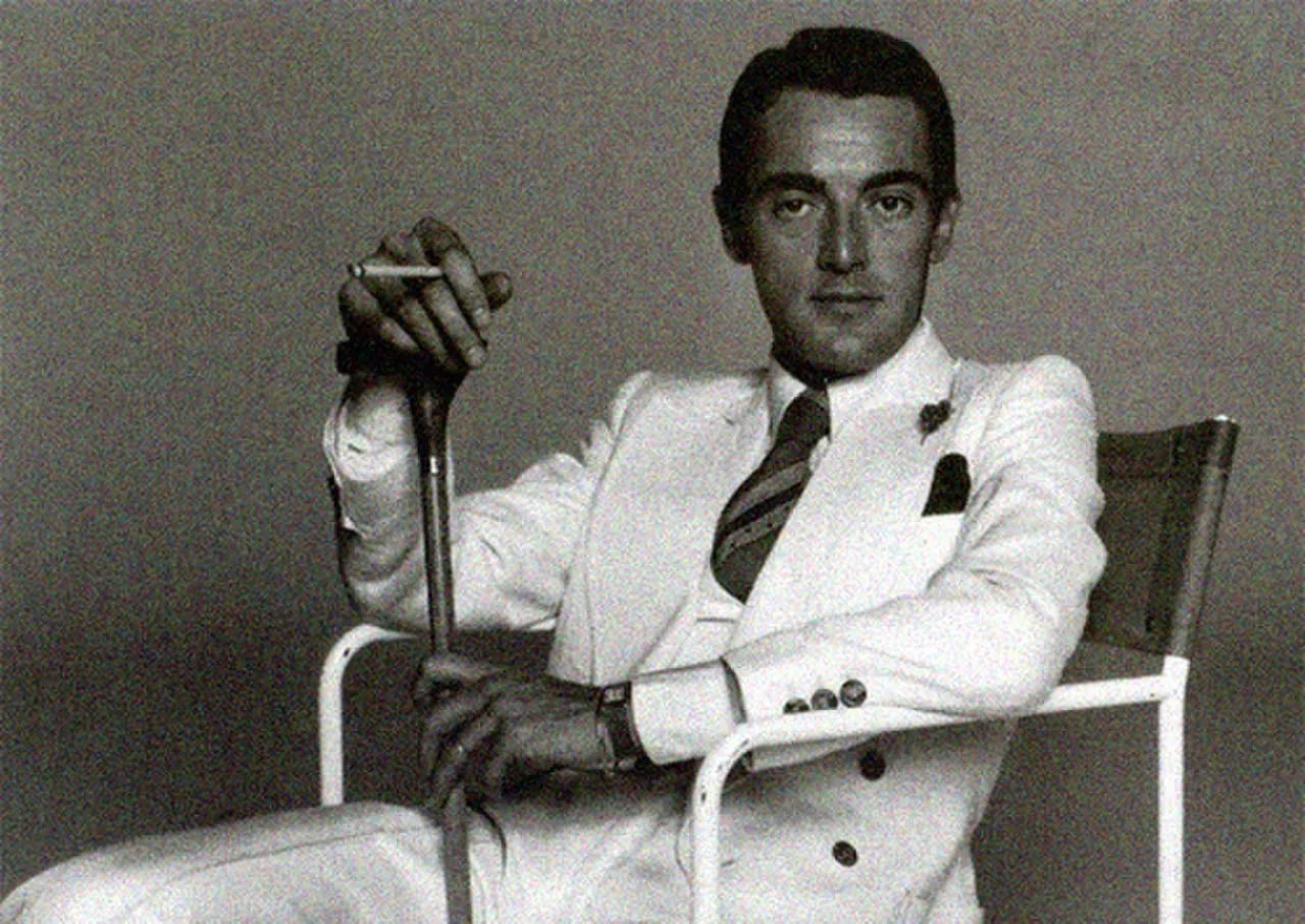 Porträt von Walter Albini (1941–1983) – Gedenkseite