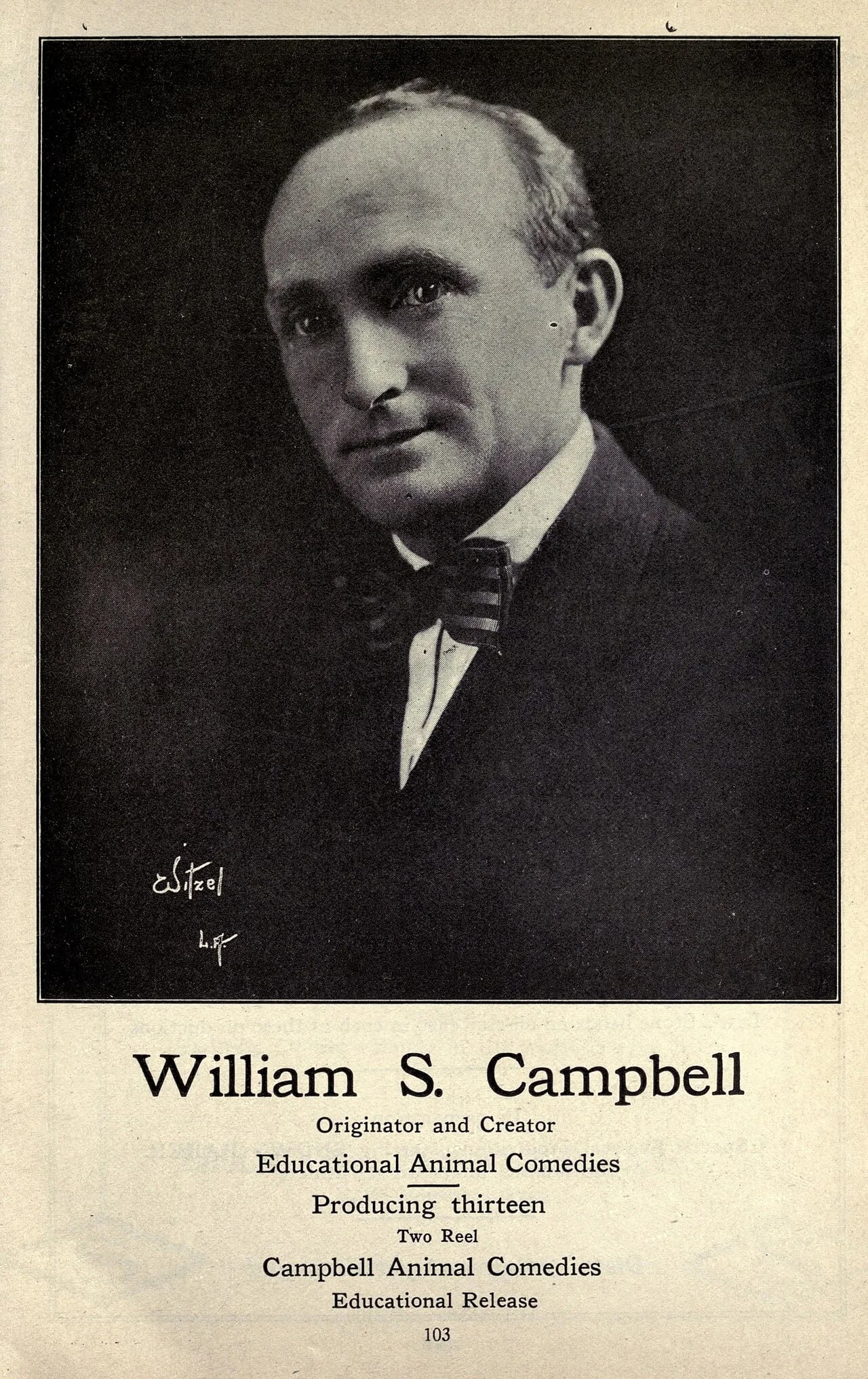 Porträt von William Campbell (1884–1972) – Gedenkseite