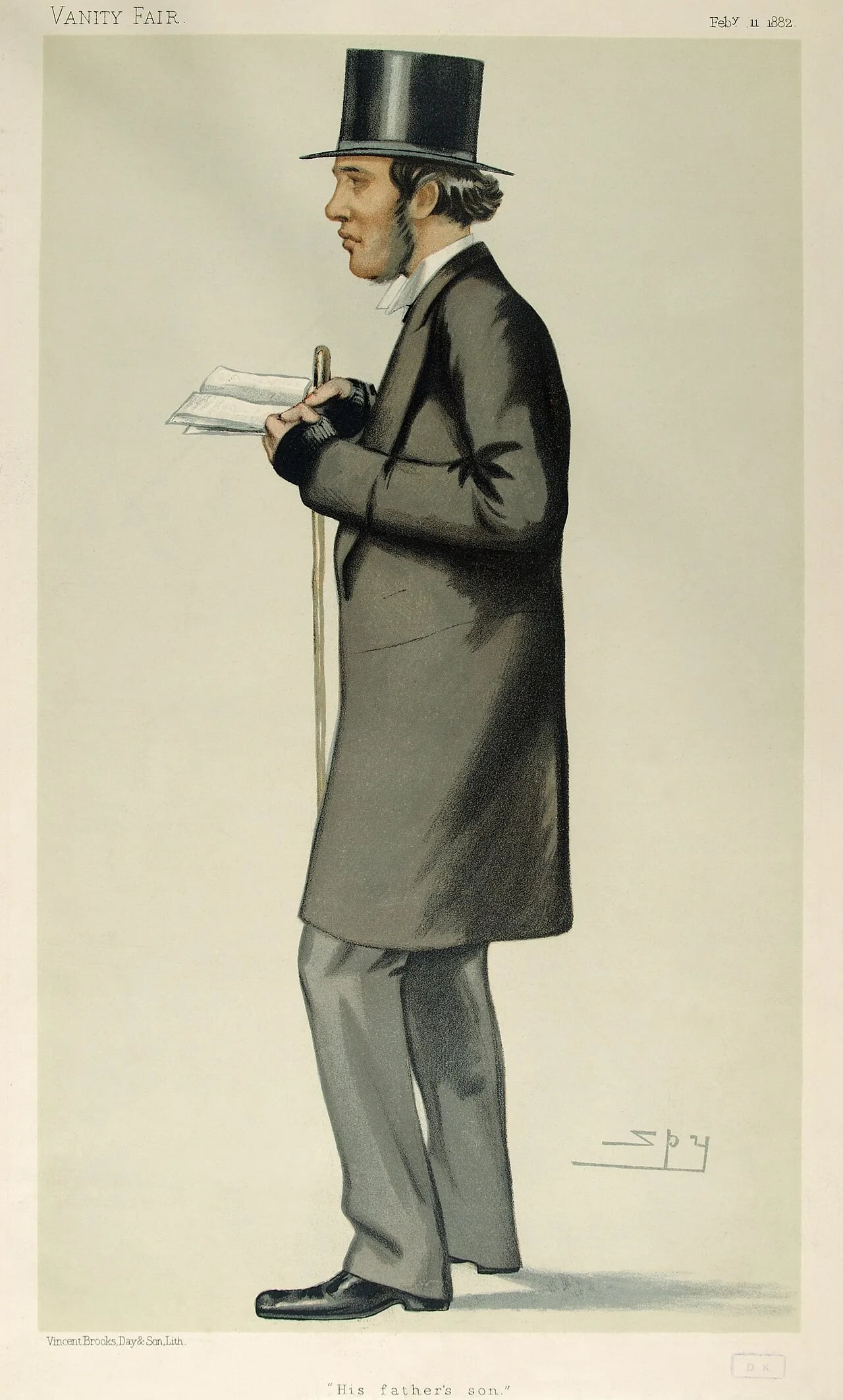Porträt von William Henry Gladstone (1840–1891) – Gedenkseite