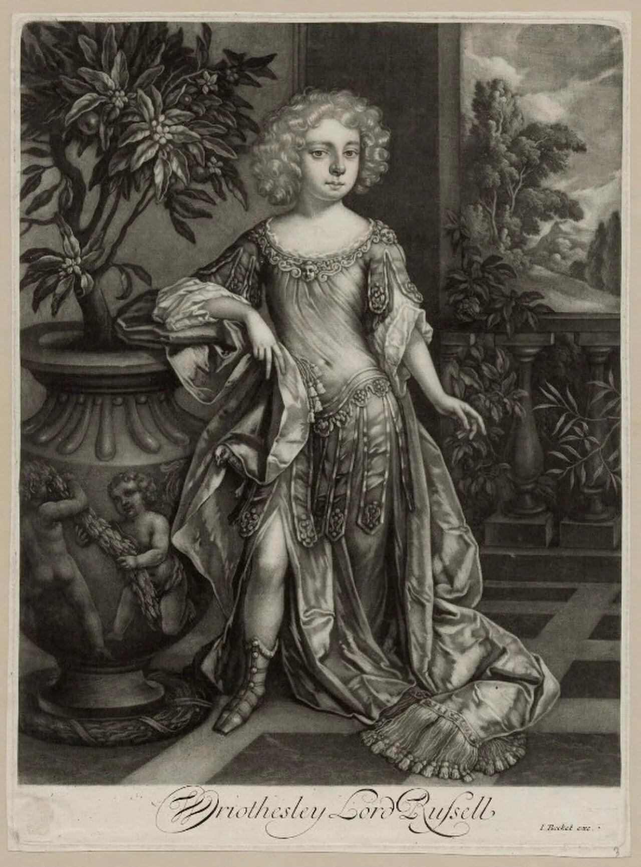 Portrait of Wriothesley Russell (1680–1711) – memorial page