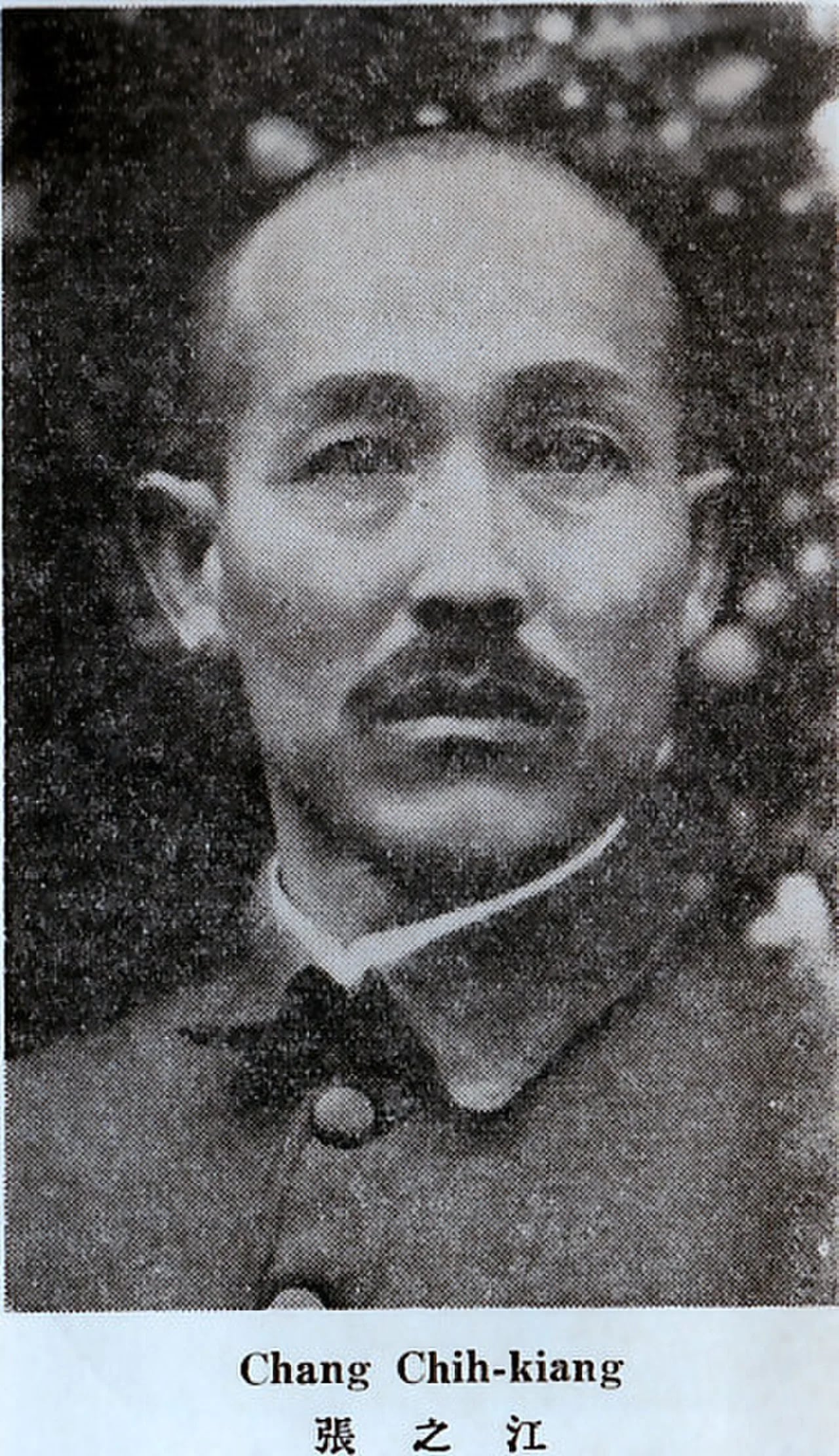 Portrait of Zhang Zhijiang (1882–1966) – memorial page
