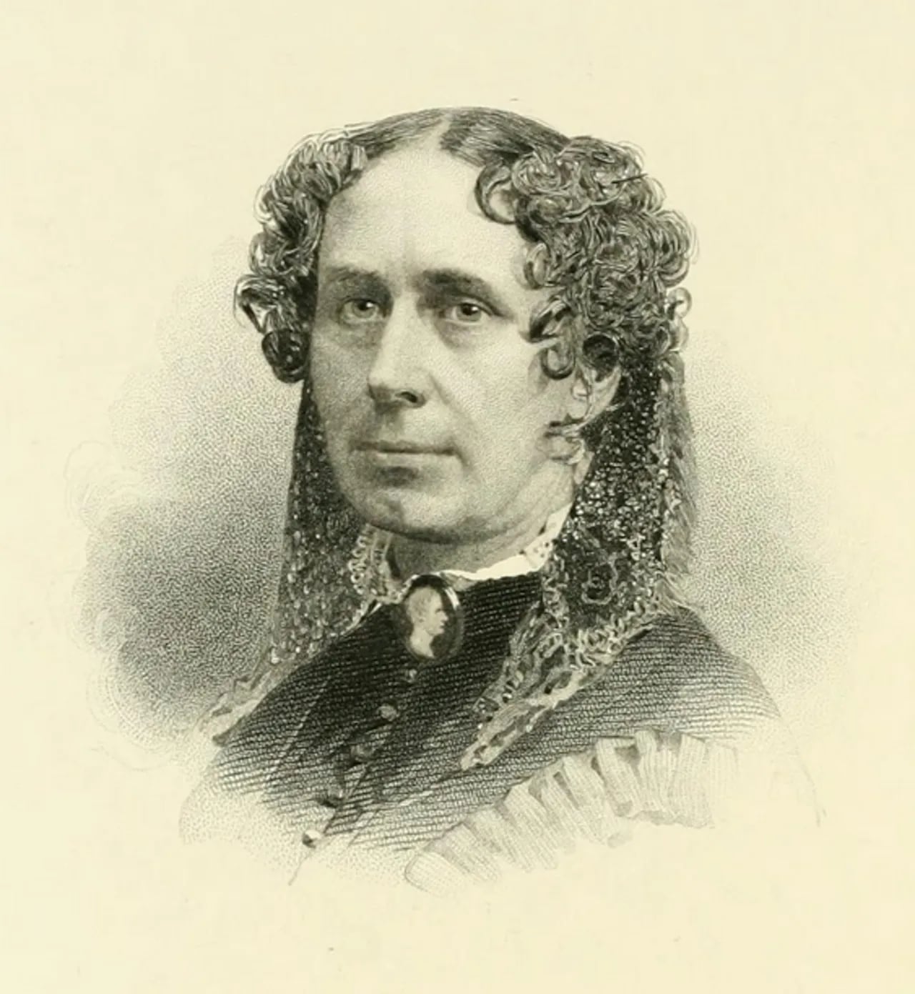 Porträt von Caroline M. Sawyer (1812–1894) – Gedenkseite