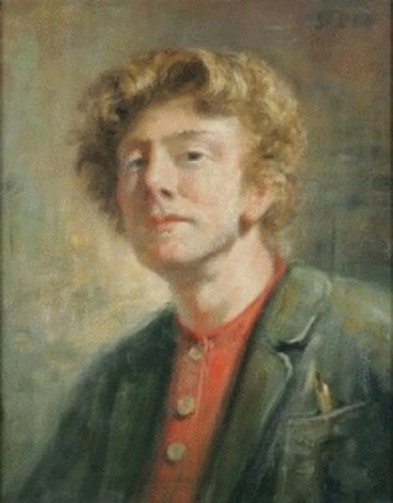 Portrait of August Willem van Voorden (1881–1921) – memorial page
