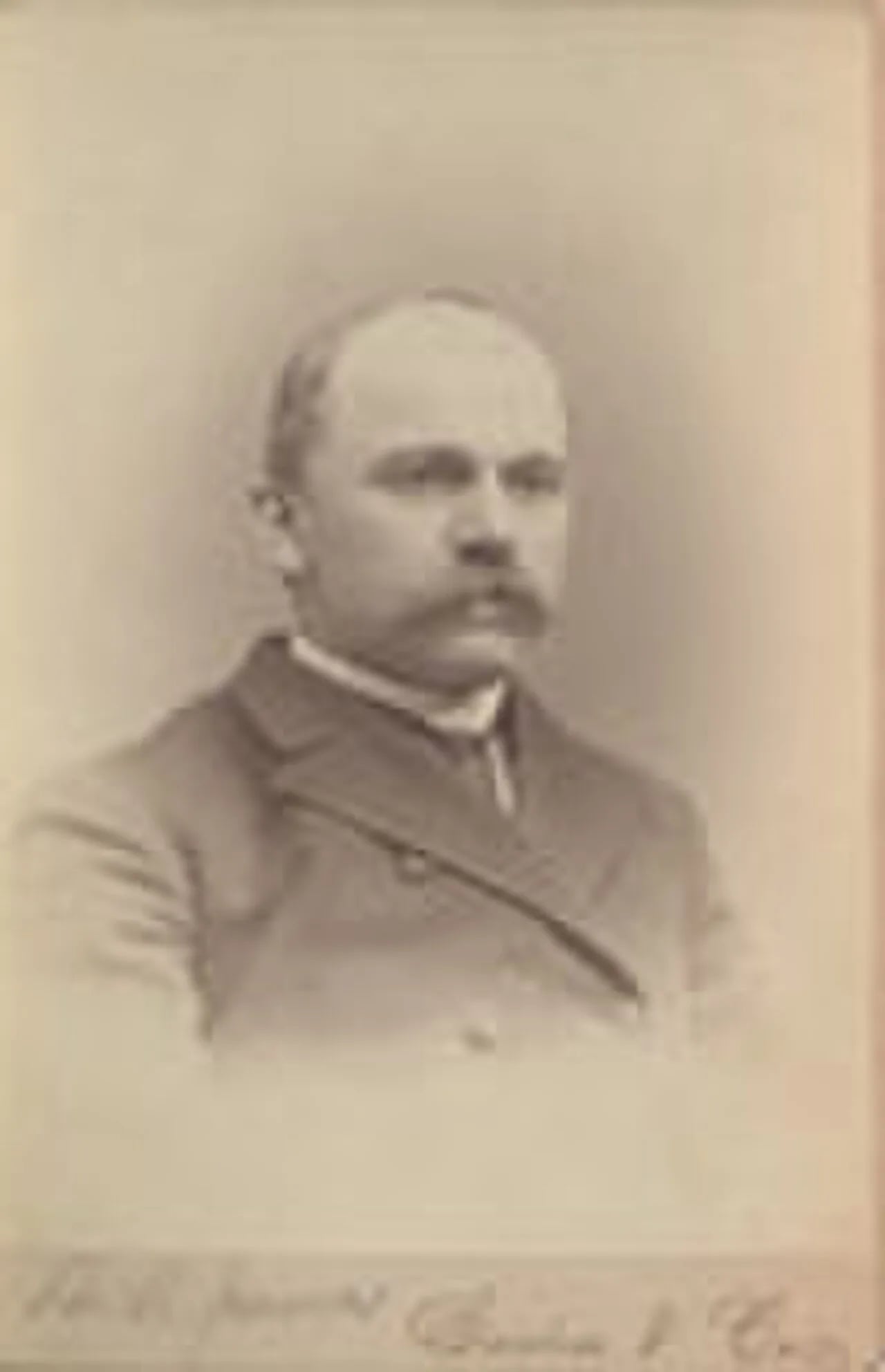 Porträt von Darwin R. James (1834–1908) – Gedenkseite