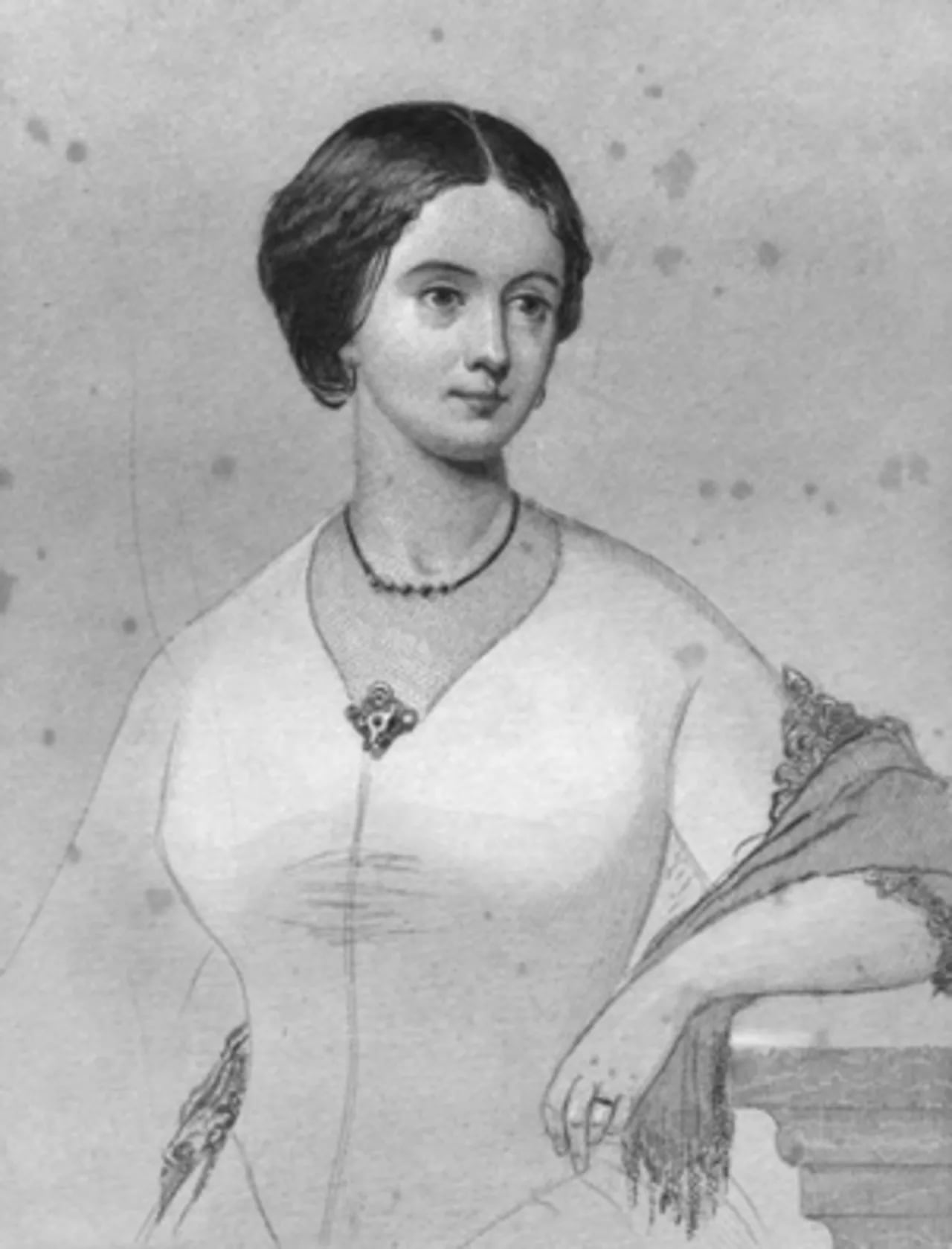 Portrait of Amelia B. Coppuck Welby (1819–1852) – memorial page
