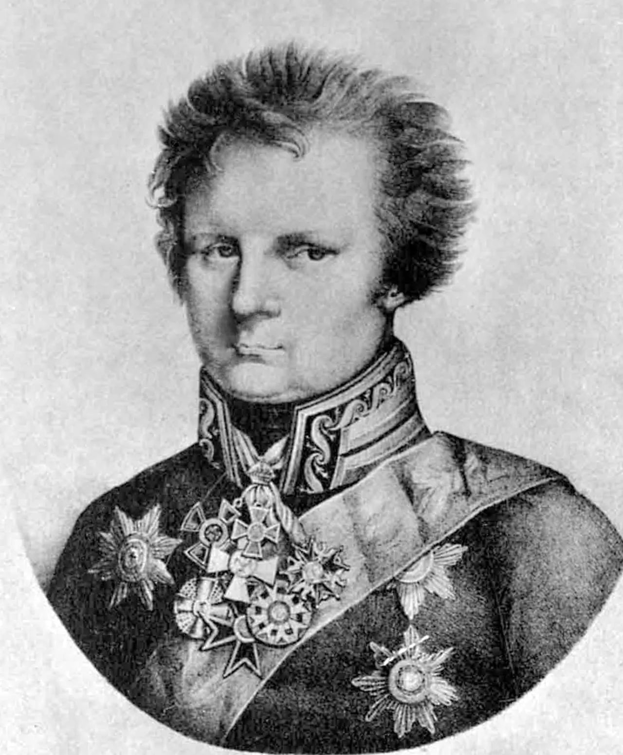 Portrait of Pawel Iwanowitsch Awerin (1775–1849) – memorial page