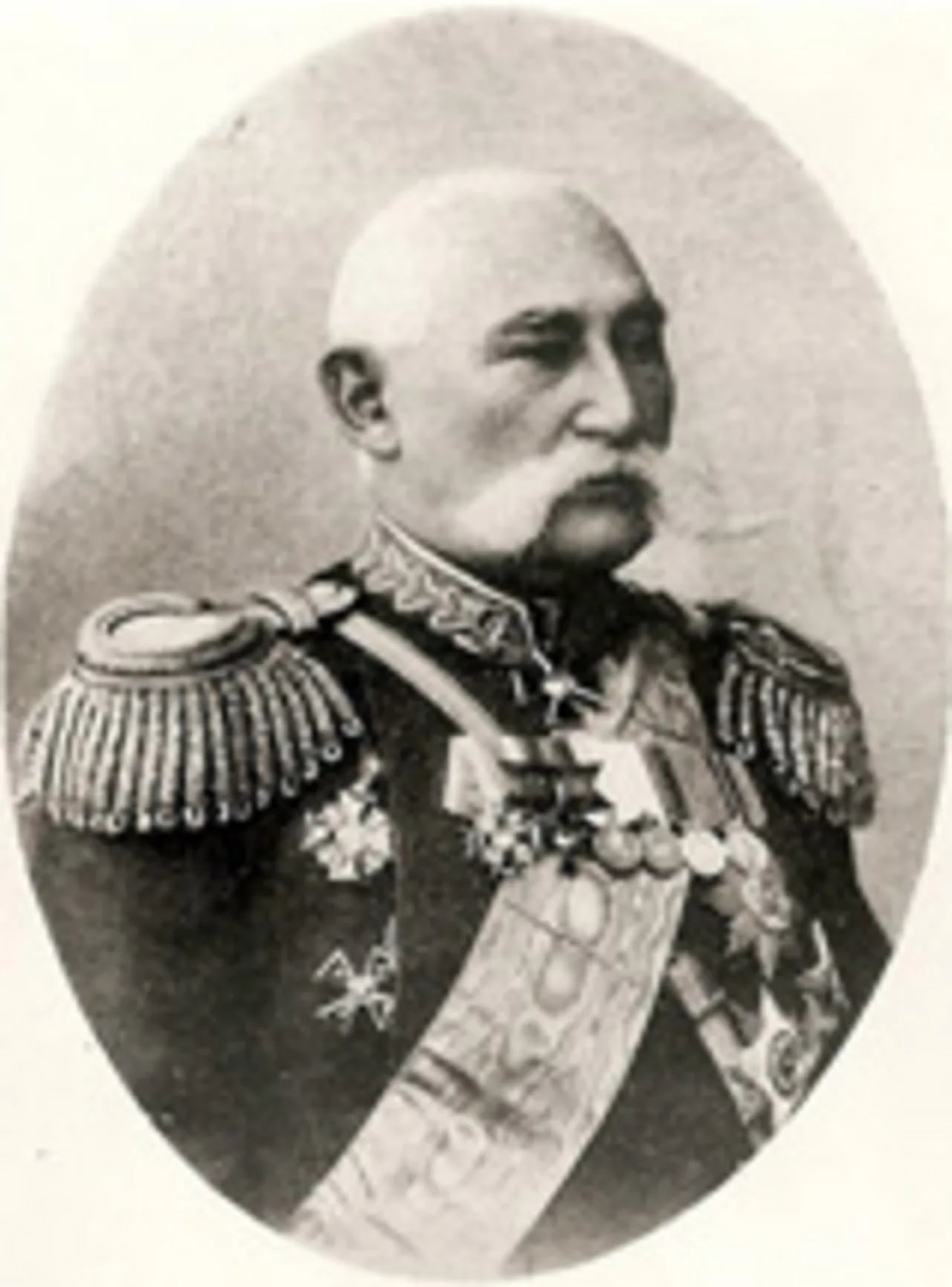 Portrait of Agasi bek Avsharov (1833–1907) – memorial page