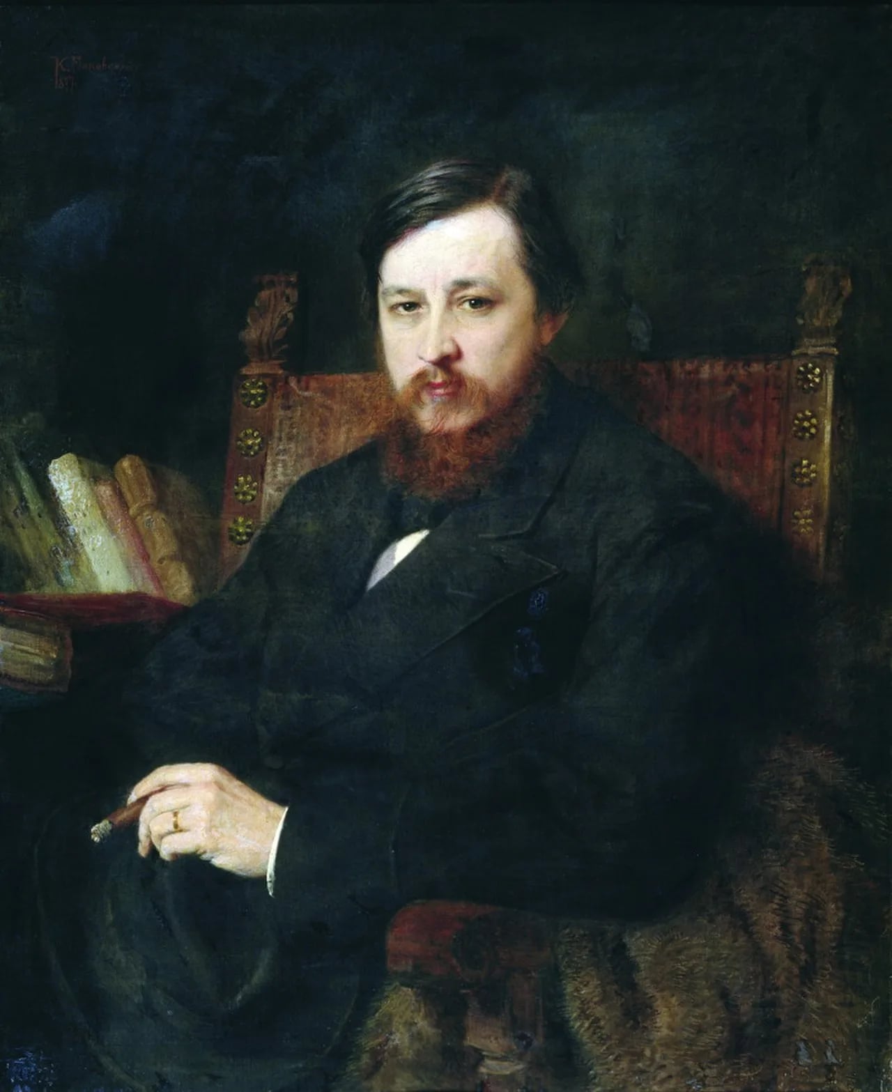 Portrait of Michail Pavlovič Azančevskij (1839–1881) – memorial page