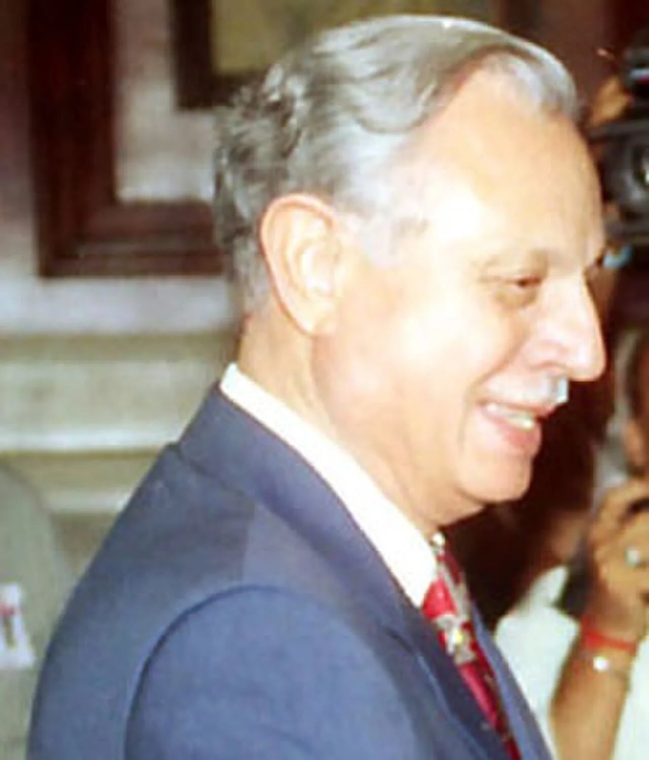 Portrait of Gohar Ayub Khan (1937–2023) – memorial page