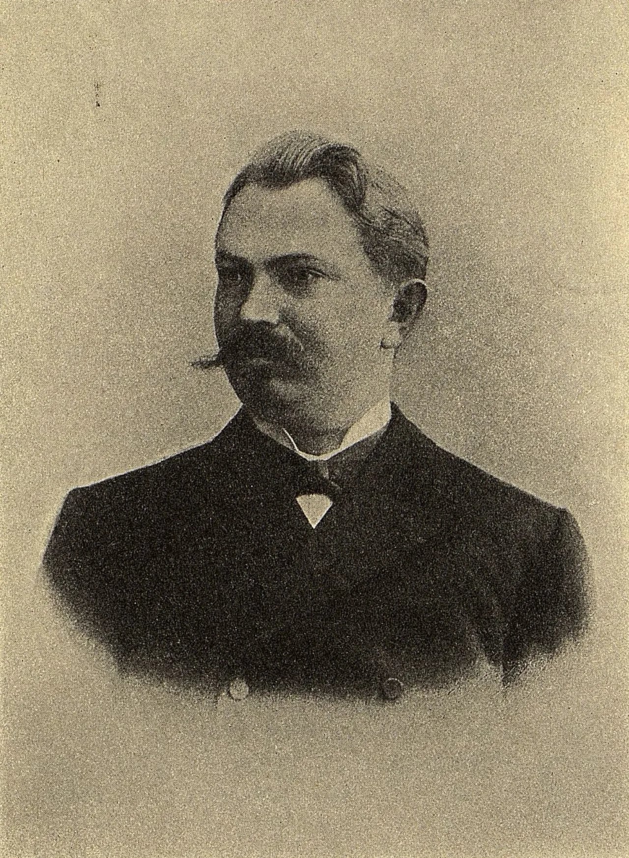Porträt von Michail Wassiljewitsch Aksjonow (1864–1912) – Gedenkseite