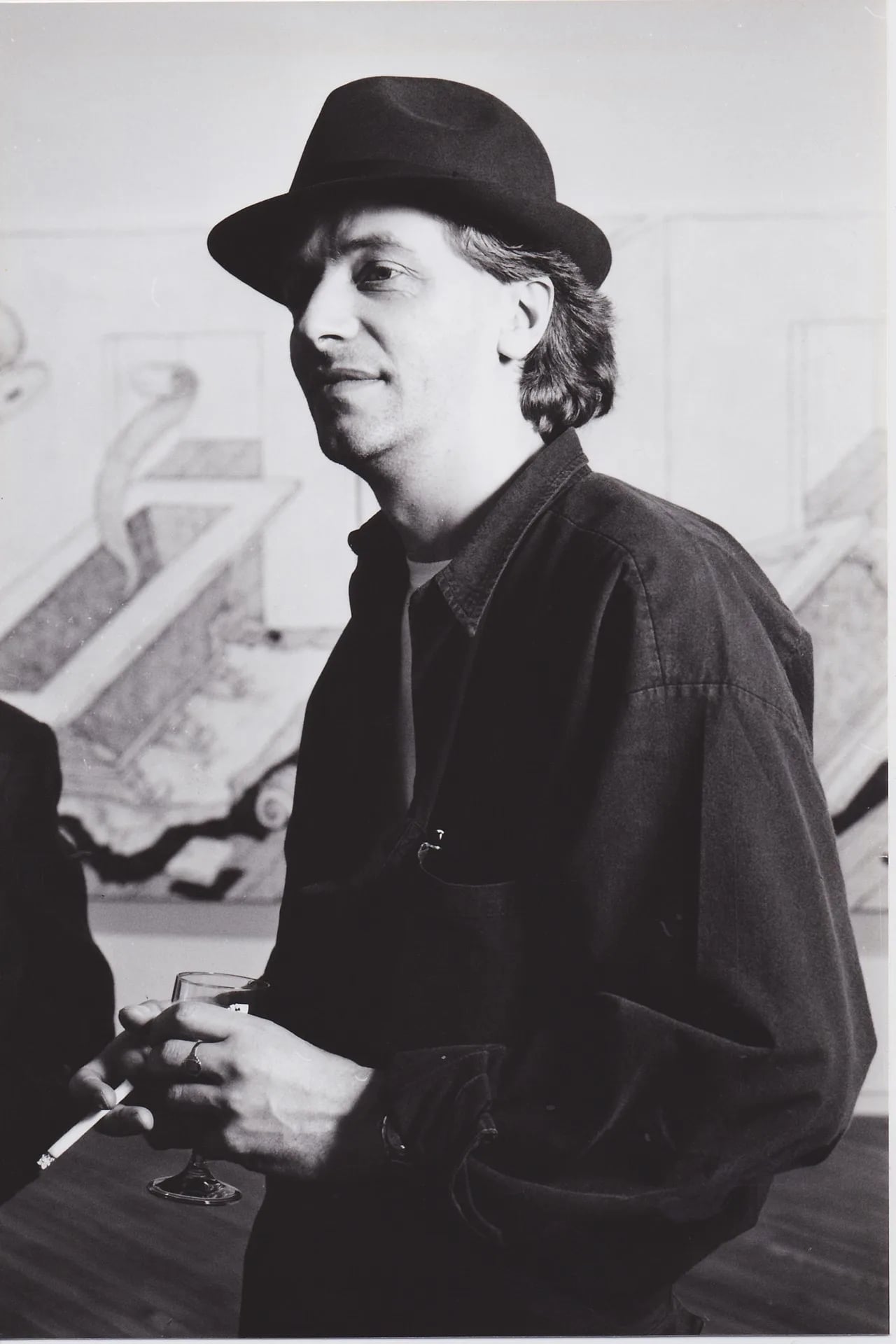 Porträt von Edward Allington (1951–2017) – Gedenkseite