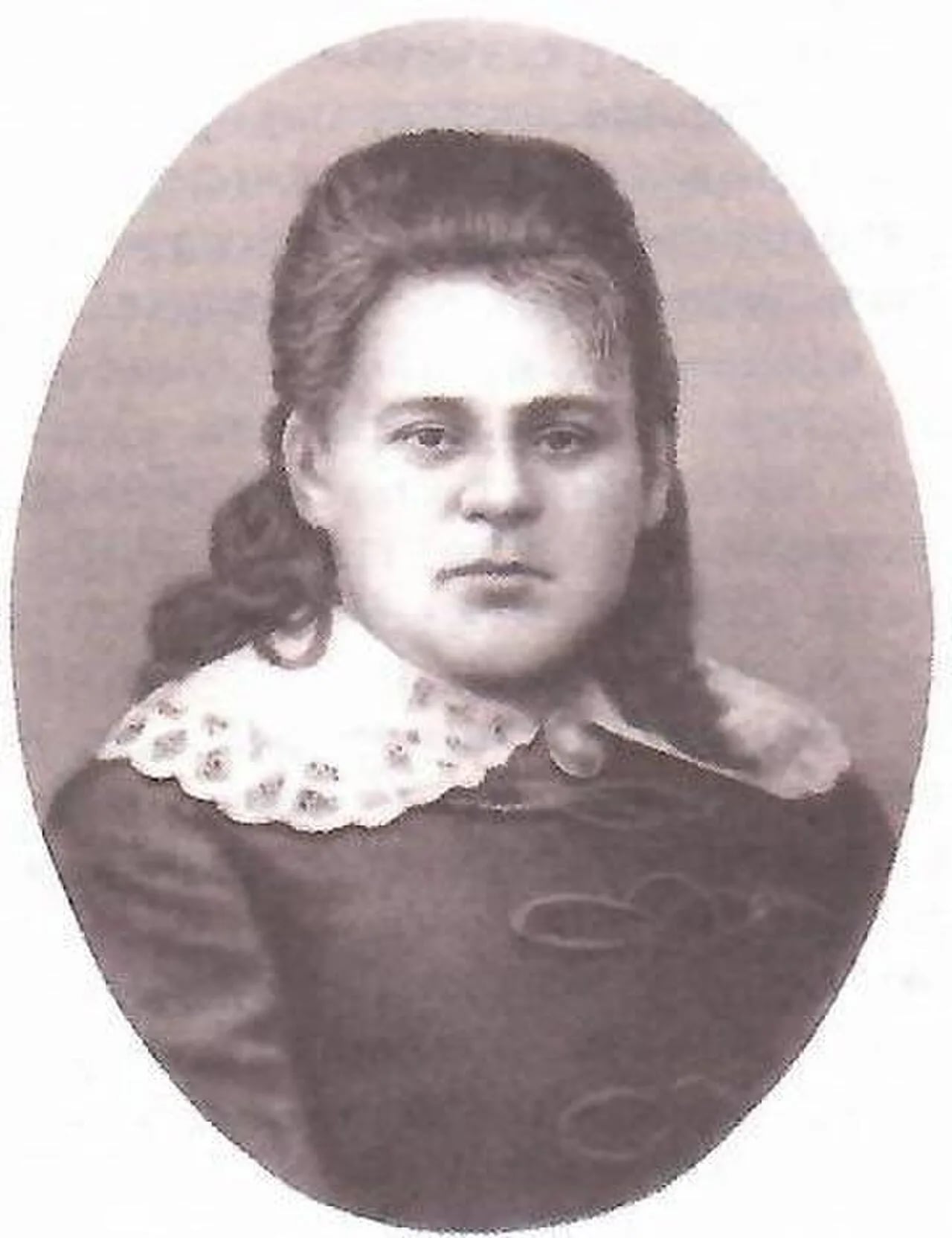 Portrait of Jelizaweta Nikolajewna Almendingen (1853–1887) – memorial page