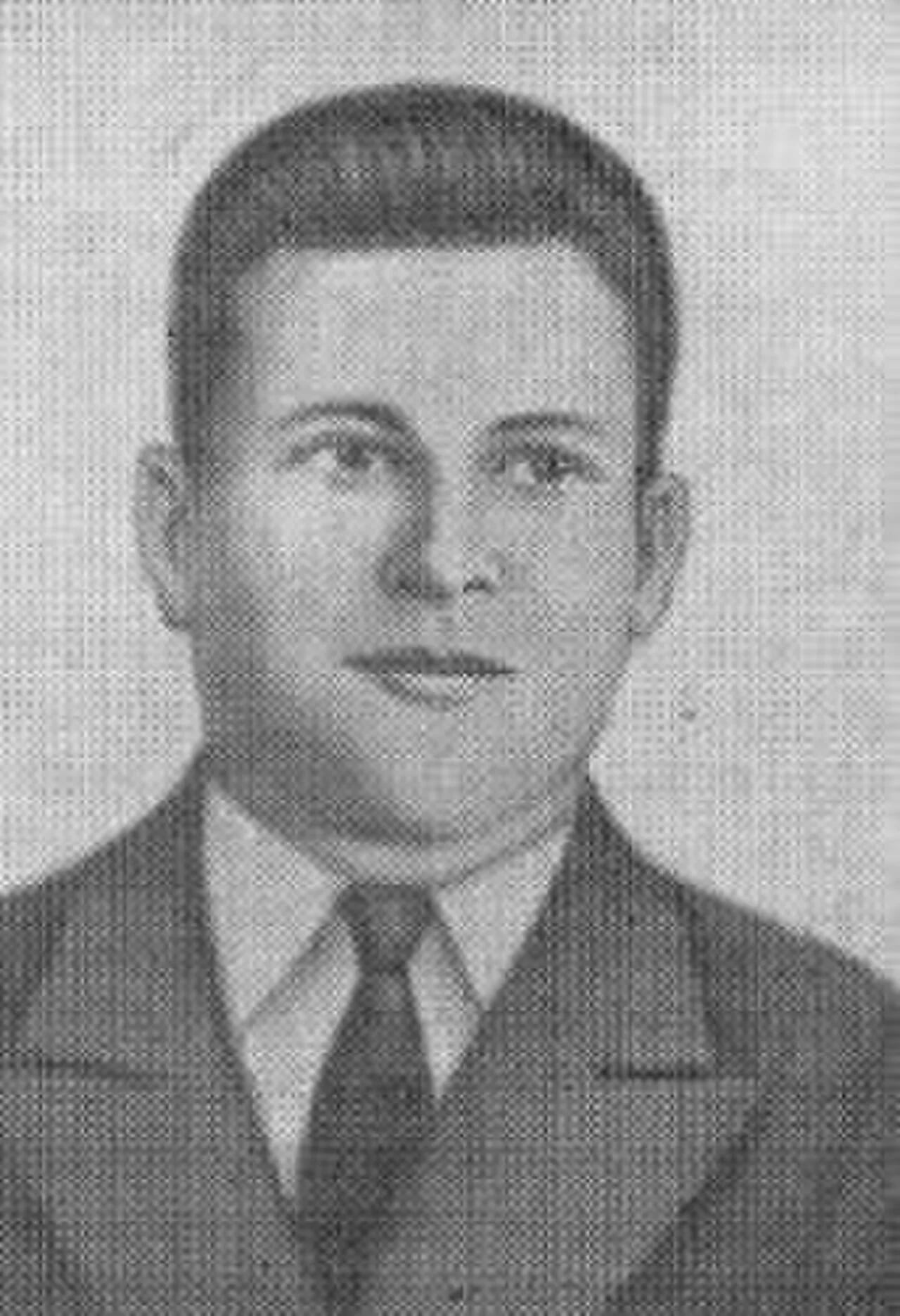 Portrait of Viktor Aminev (1913–1939) – memorial page
