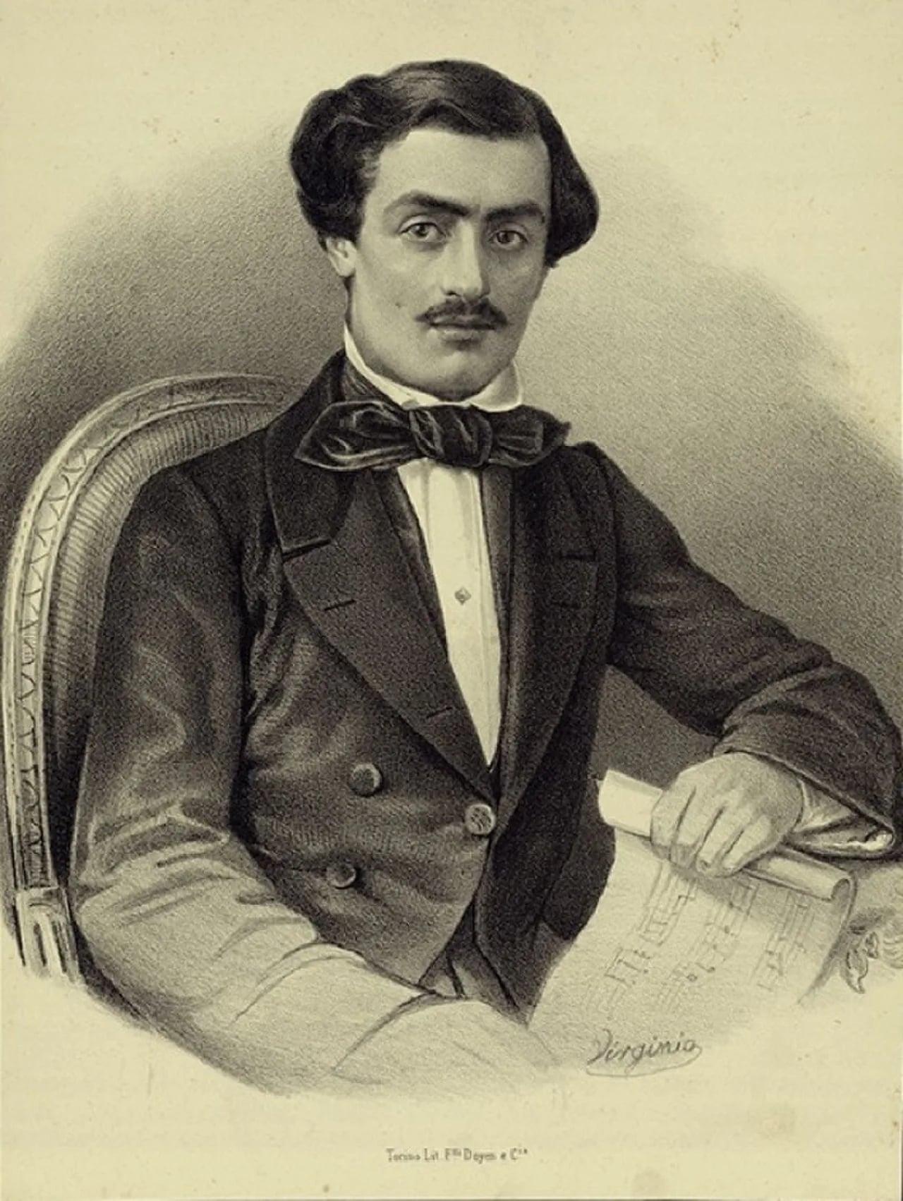Portrait of Guglielmo Andreoli (1835–1860) – memorial page