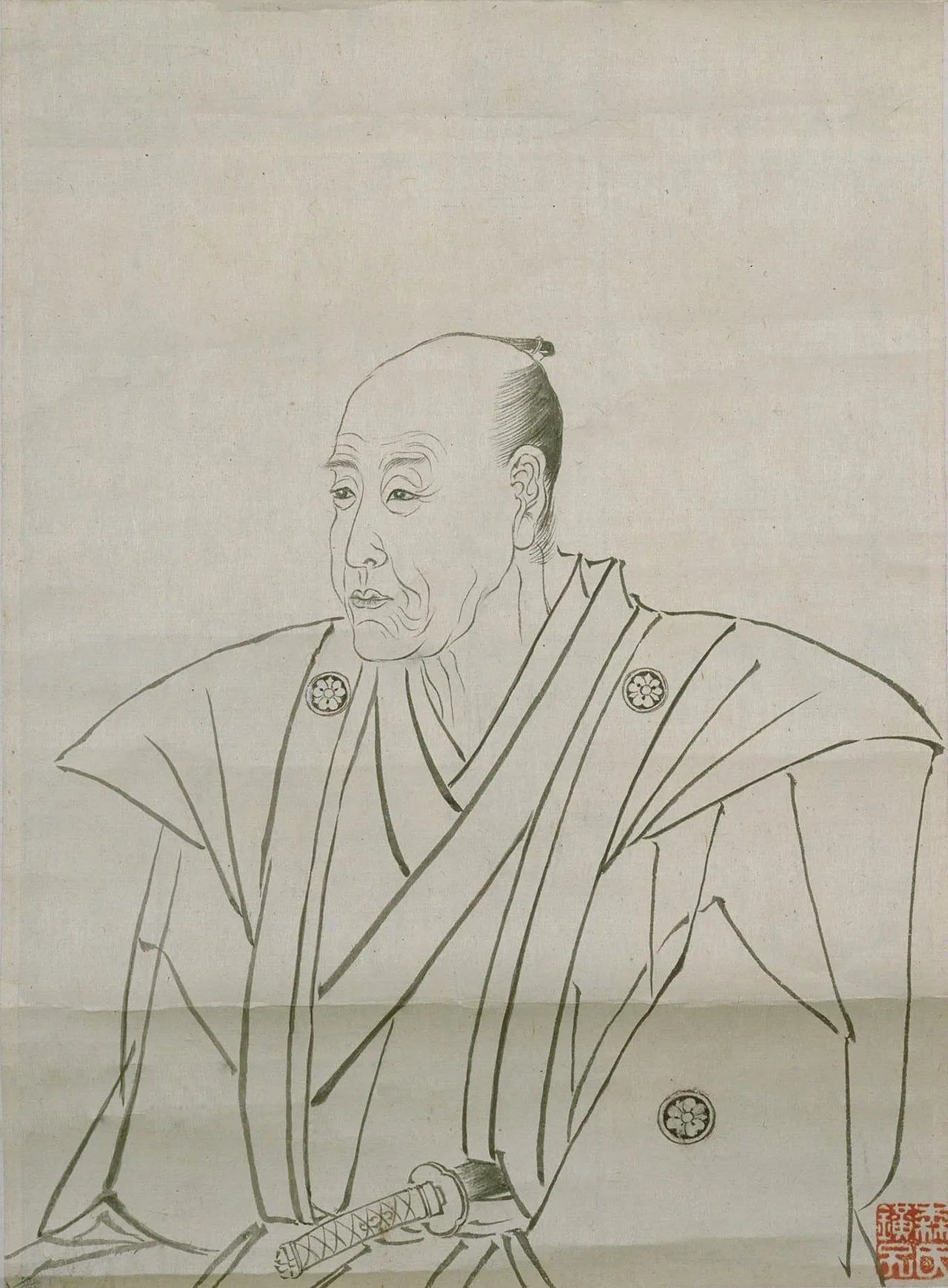 Portrait of Aoki Konyō (1698–1769) – memorial page