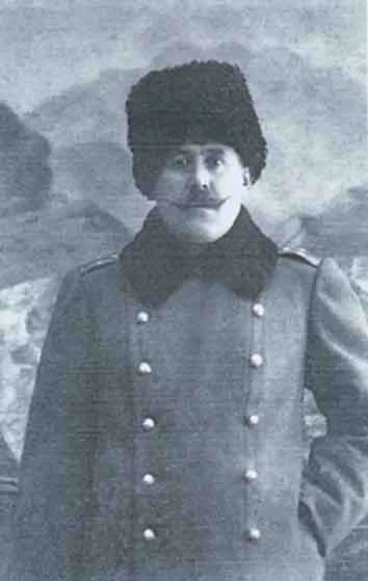 Porträt von Danijal Apashev (1870–1920) – Gedenkseite