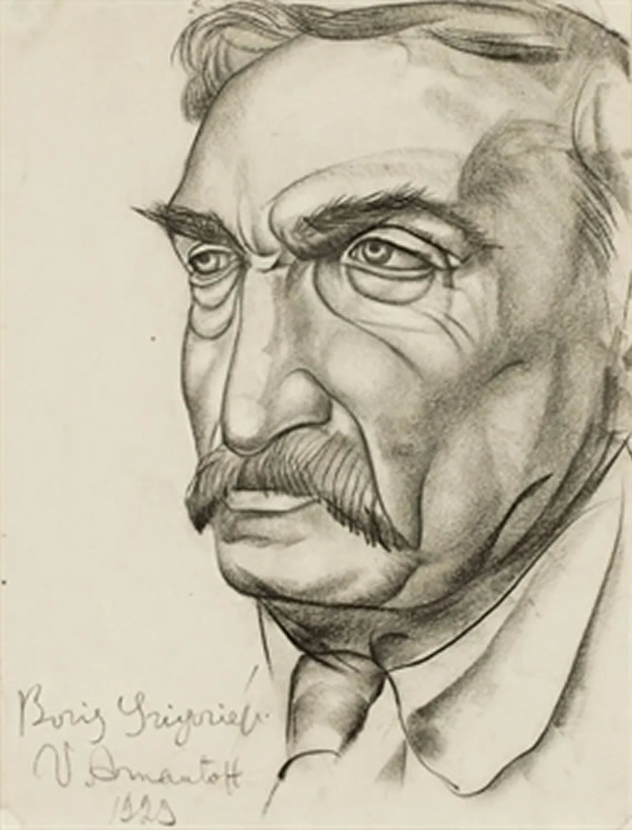 Porträt von Victor Mikhail Arnautoff (1896–1979) – Gedenkseite