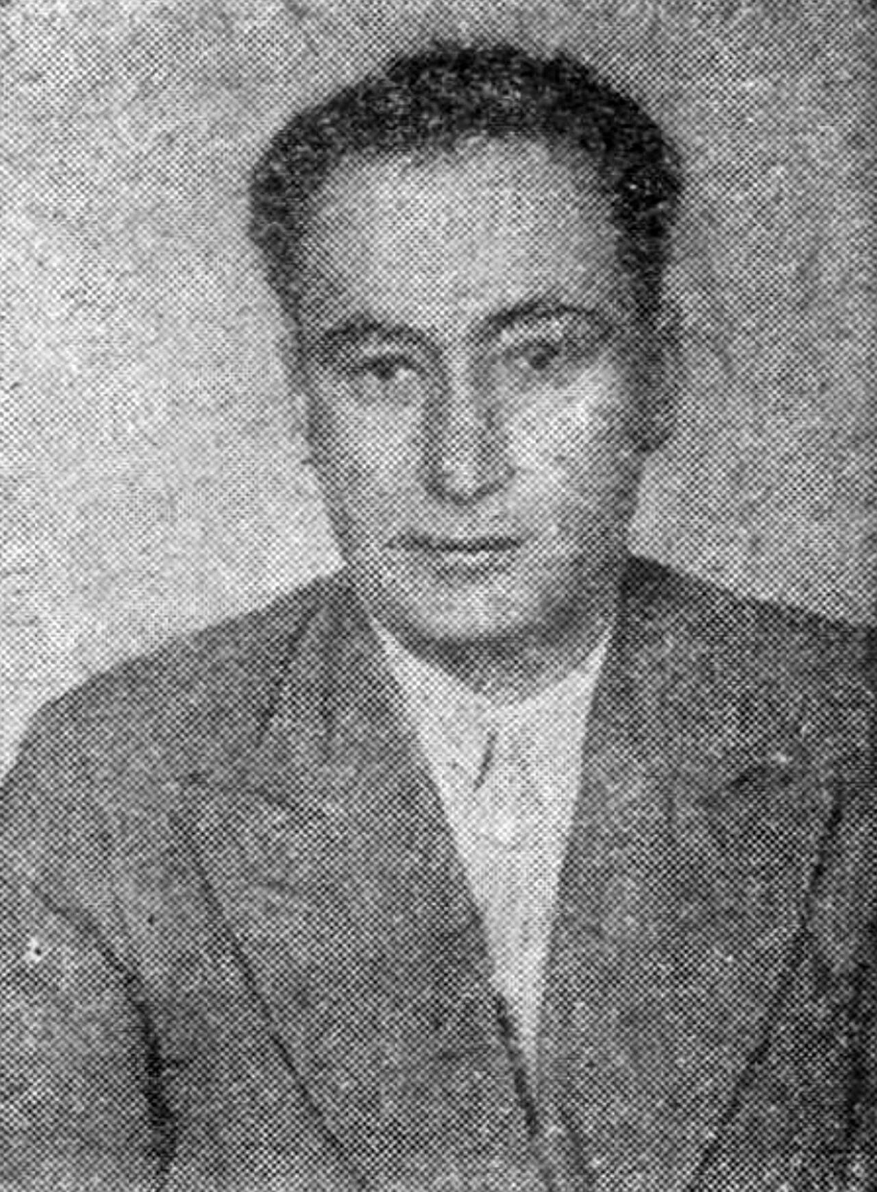 Porträt von Grigory Arutyunov (1900–1957) – Gedenkseite