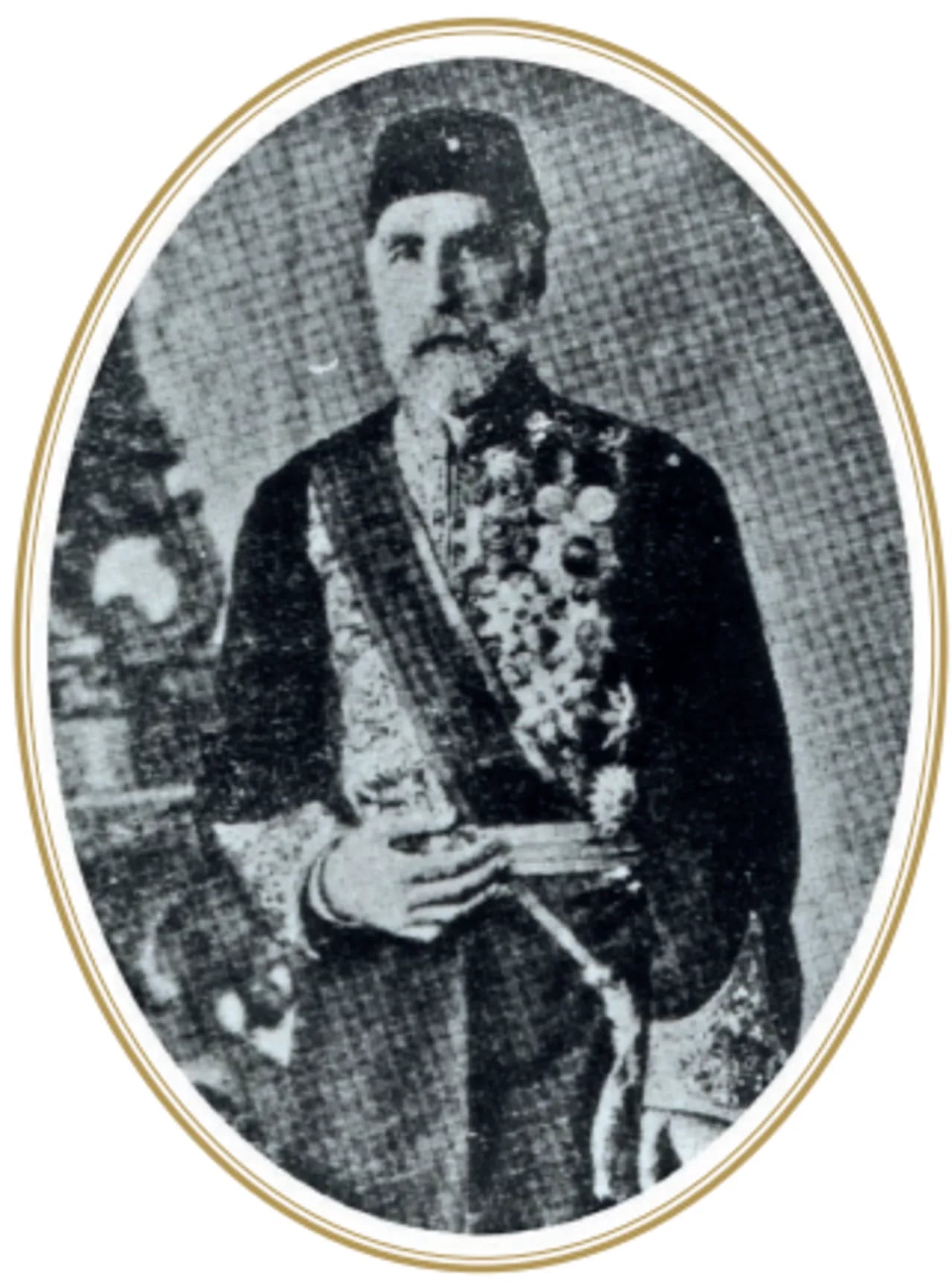Portrait of Asım Mehmed Pascha (1840–1886) – memorial page