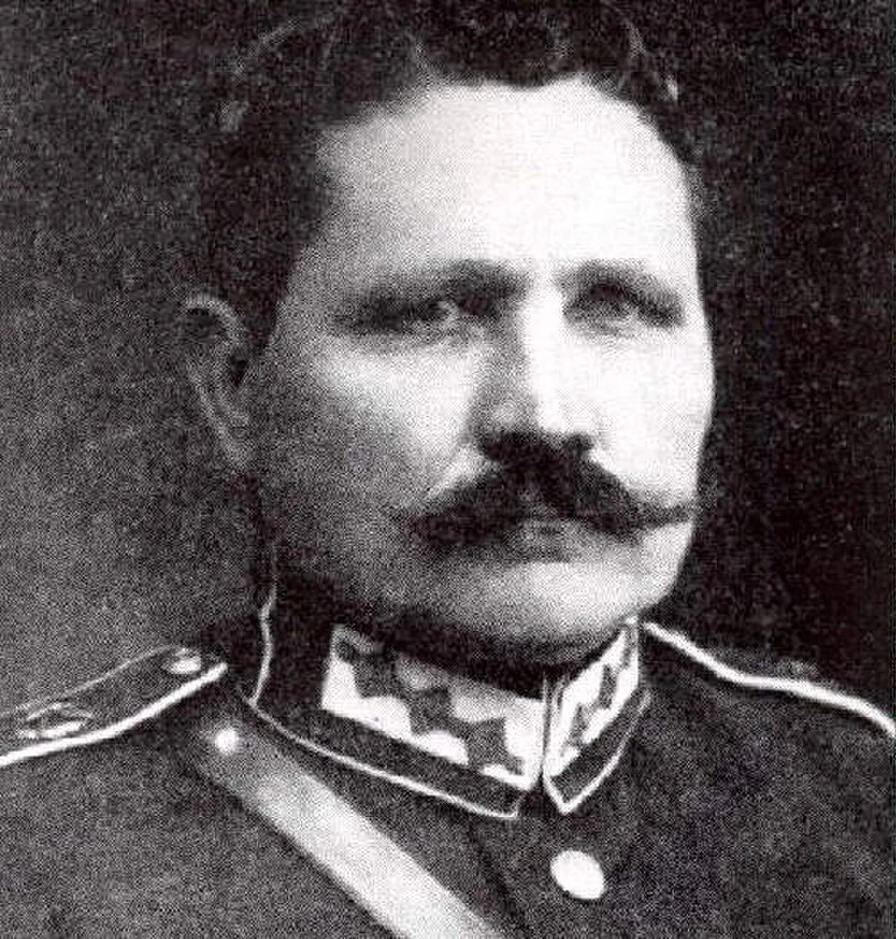 Porträt von Andrejs Auzāns (1871–1953) – Gedenkseite