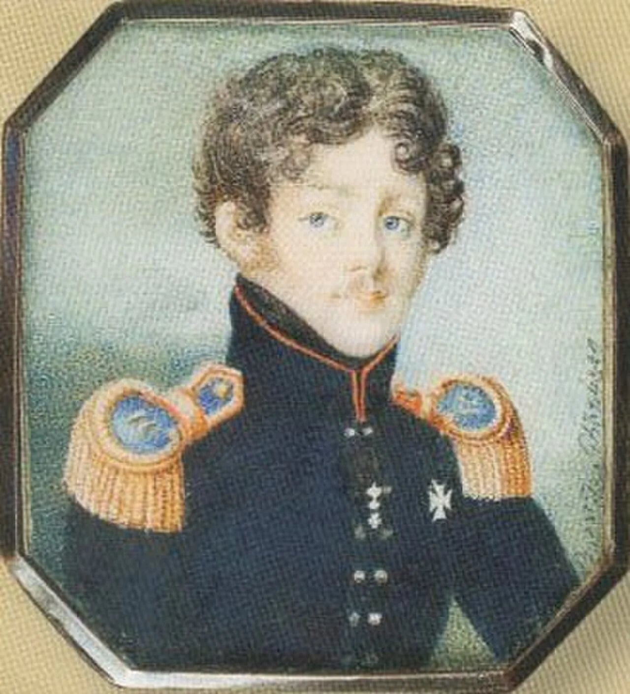 Portrait of Mikhail Fedorovich Akhlestyshev (1782–1829) – memorial page