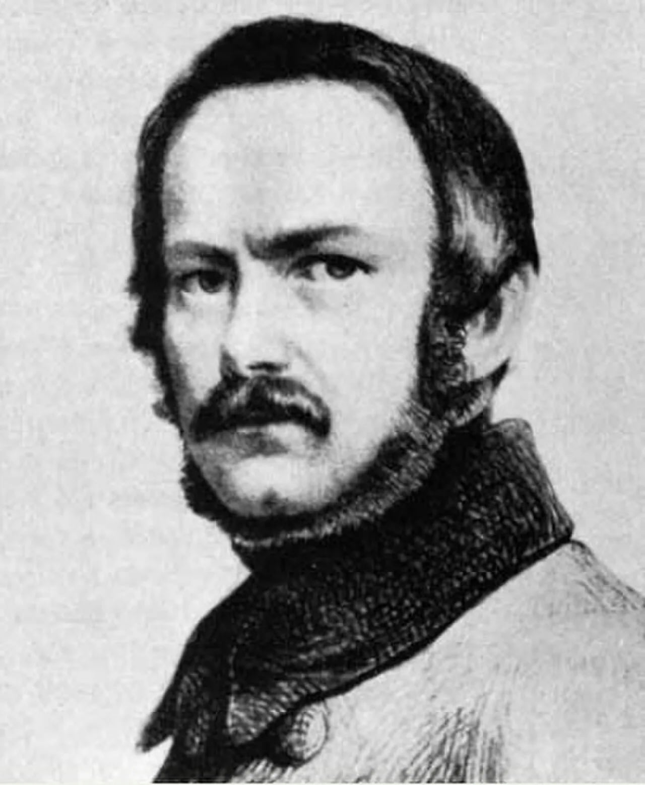 Porträt von August von Bayer (1803–1875) – Gedenkseite