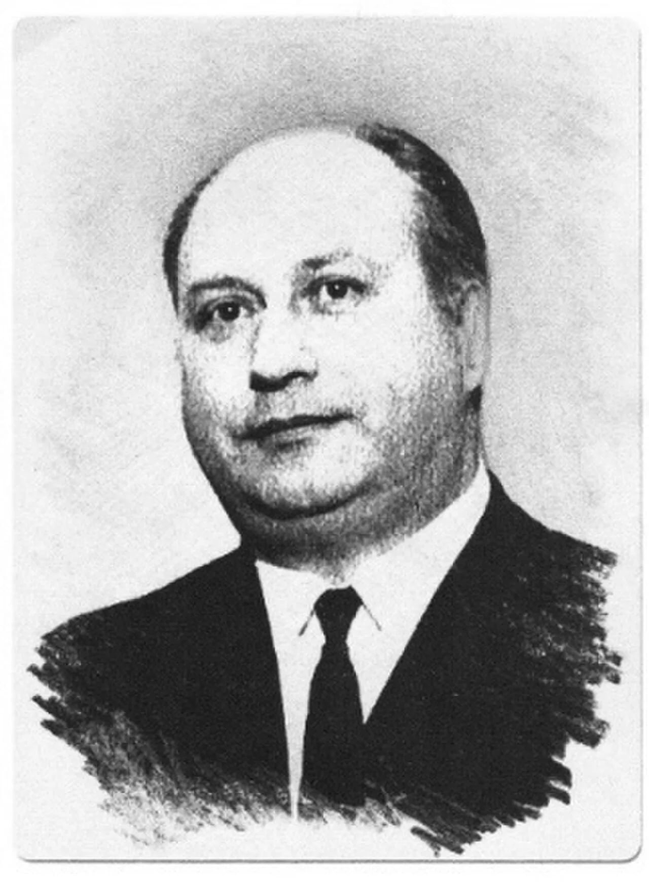 Porträt von Michail Trofimowitsch Baranow (1924–1999) – Gedenkseite
