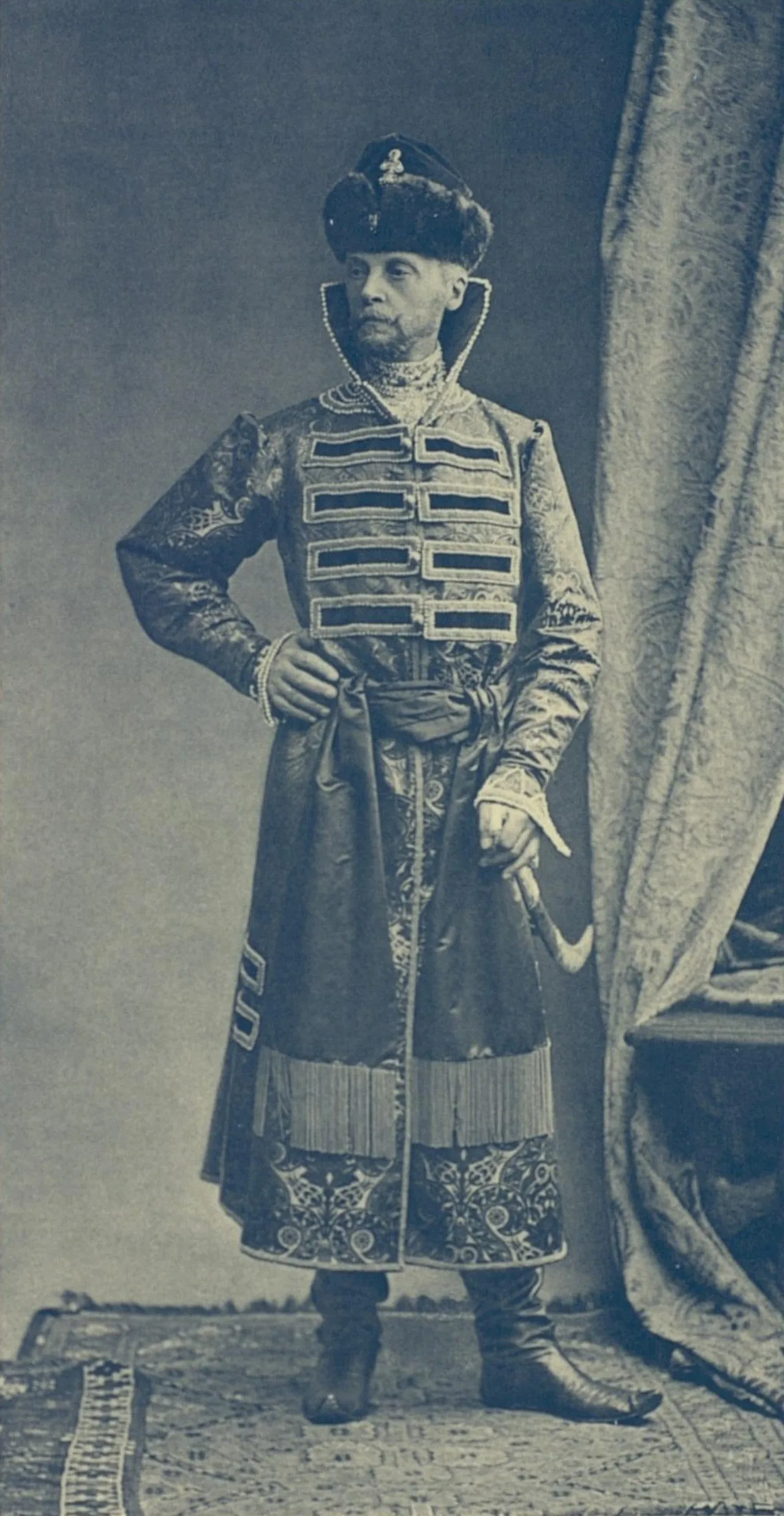 Porträt von Peter Paul Alexander von Baranoff (1843–1924) – Gedenkseite
