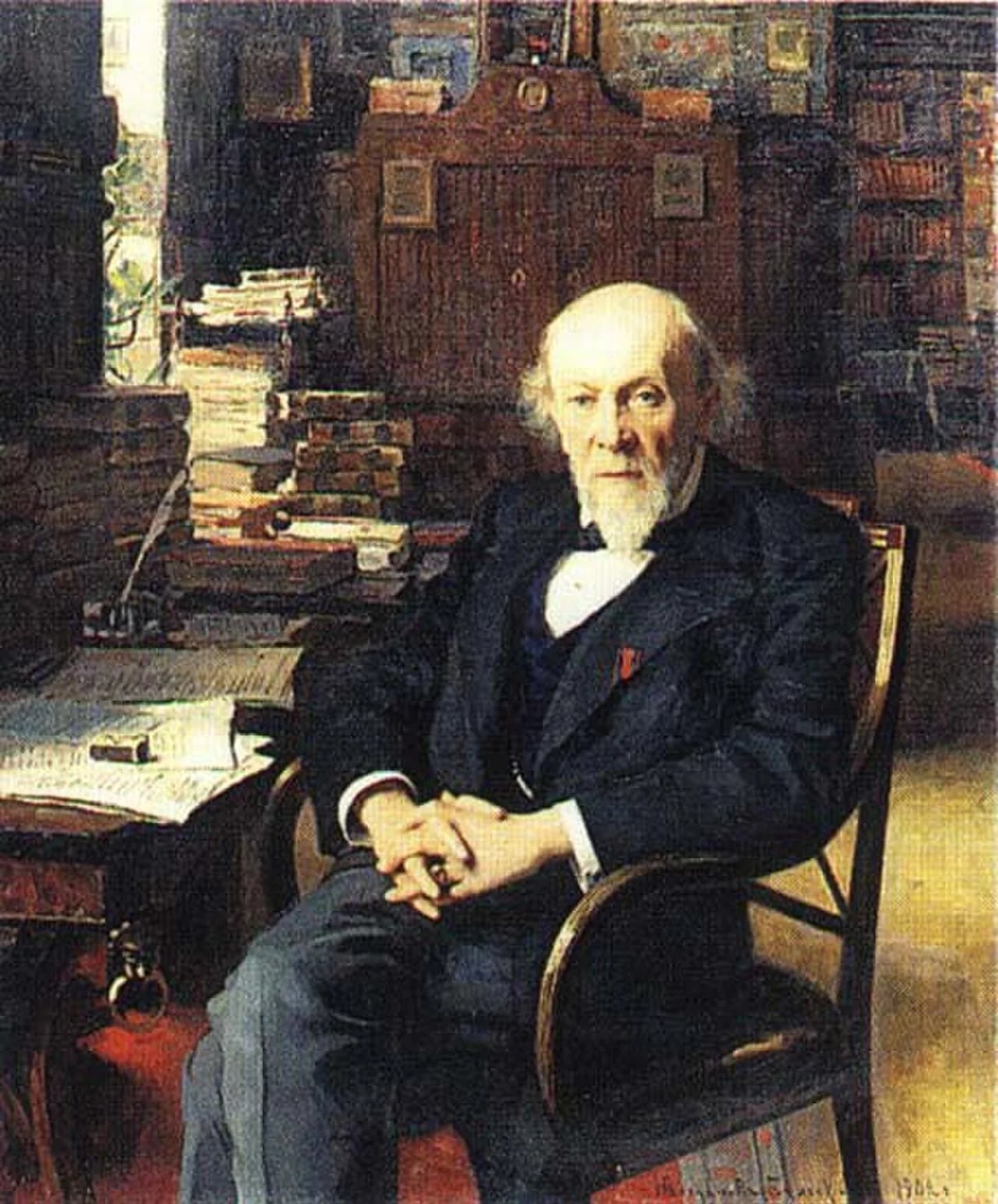 Portrait of Nikolai Platonowitsch Barsukow (1838–1906) – memorial page