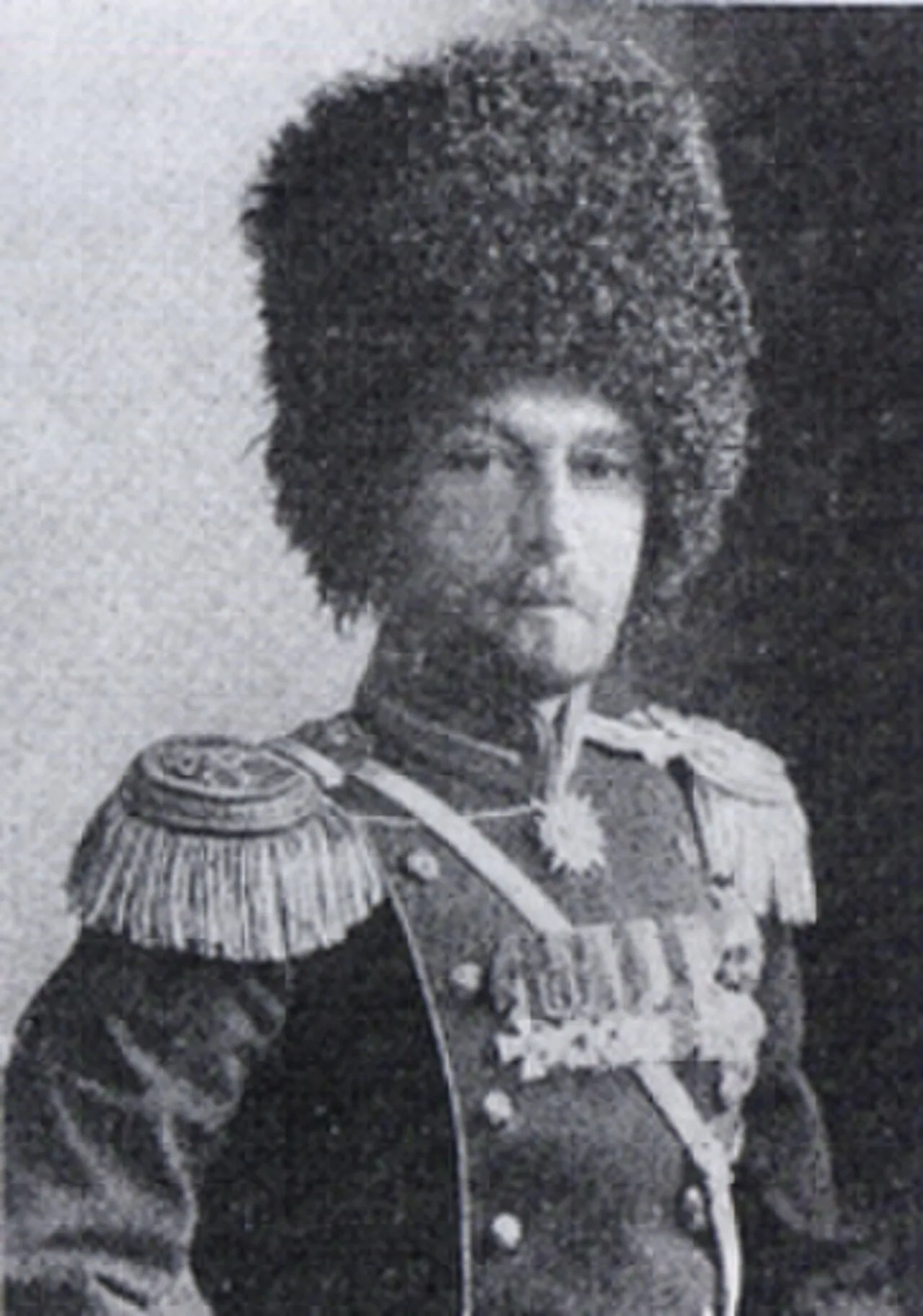 Porträt von Anatoli Wladimirowitsch Barjatinski (1871–1924) – Gedenkseite