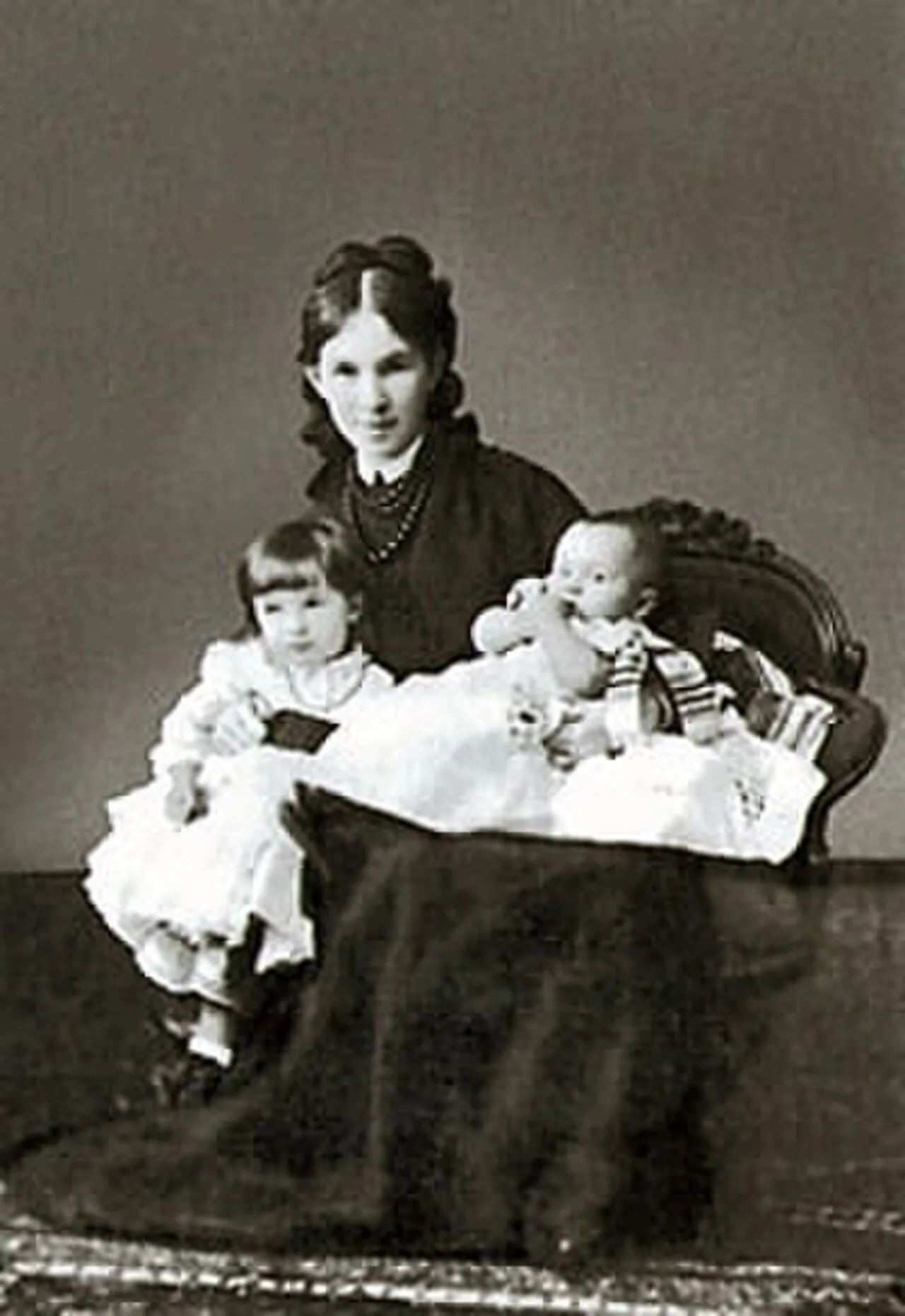 Porträt von Sofja Petrowna Bachmetewa (1848–1910) – Gedenkseite