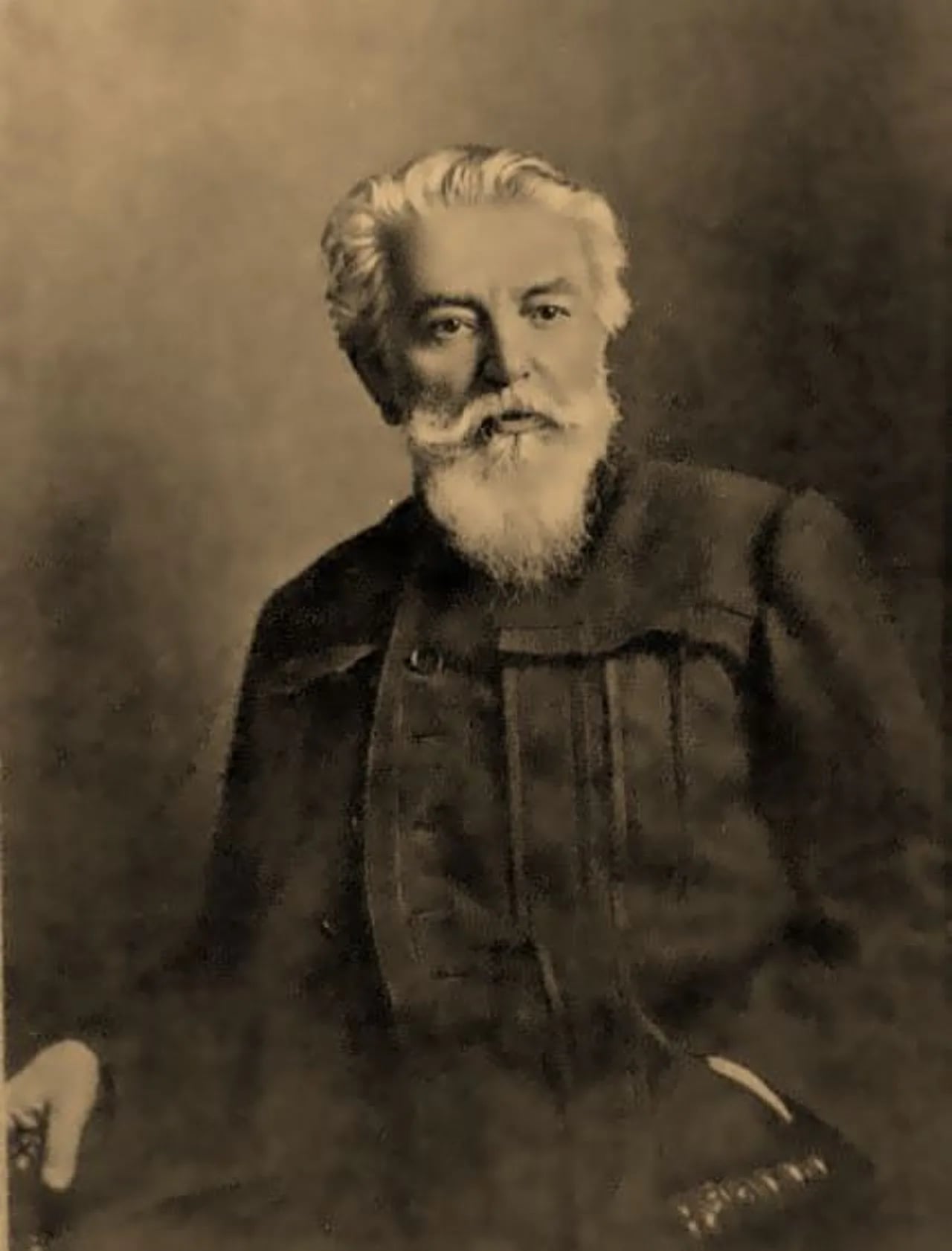 Porträt von Alexander Beggrow (1841–1914) – Gedenkseite