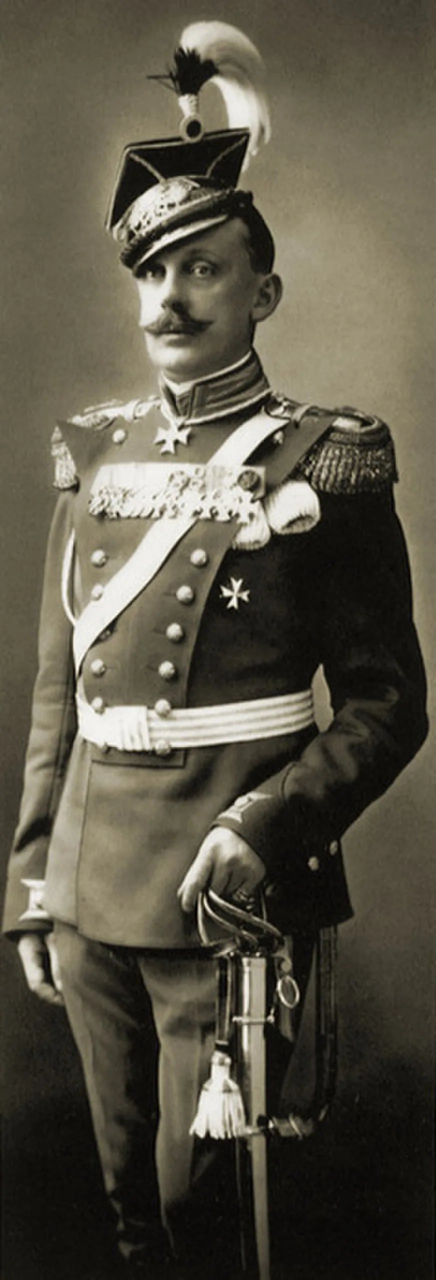 Porträt von Sergei Konstantinowitsch Belosselski-Beloserski (1867–1951) – Gedenkseite