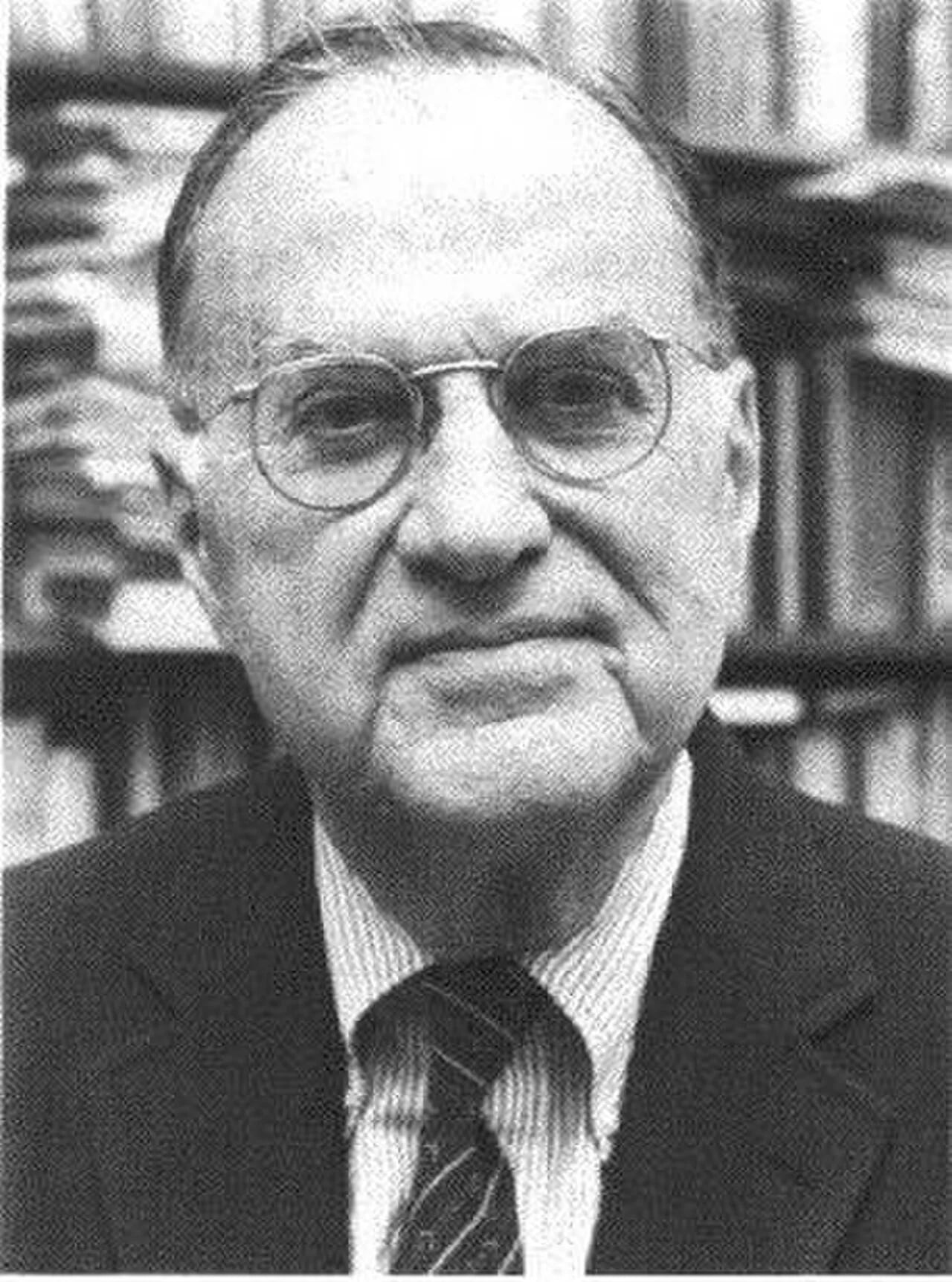 Portrait of Abram Bergson (1914–2003) – memorial page