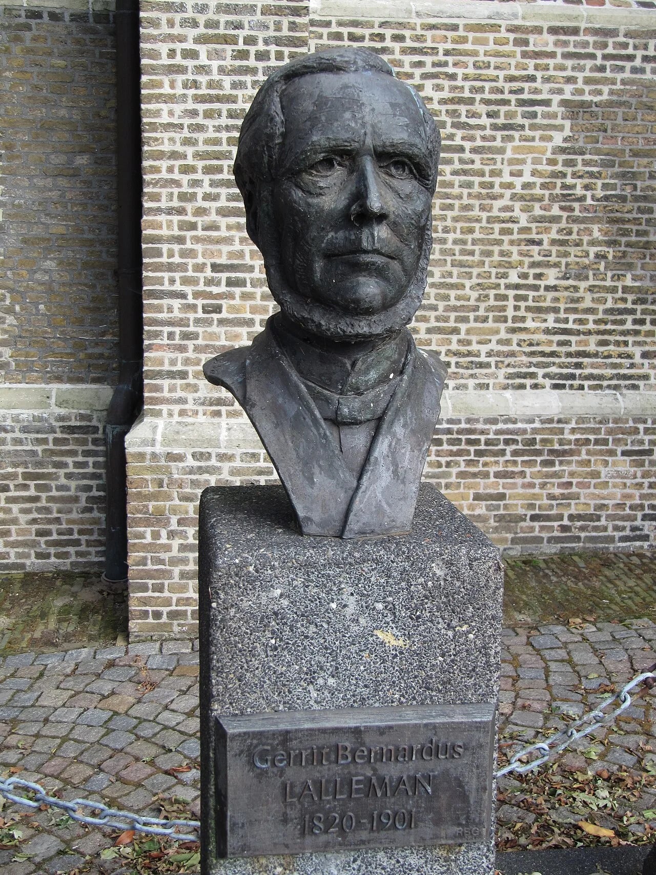Porträt von Gerrit Lalleman (1820–1901) – Gedenkseite