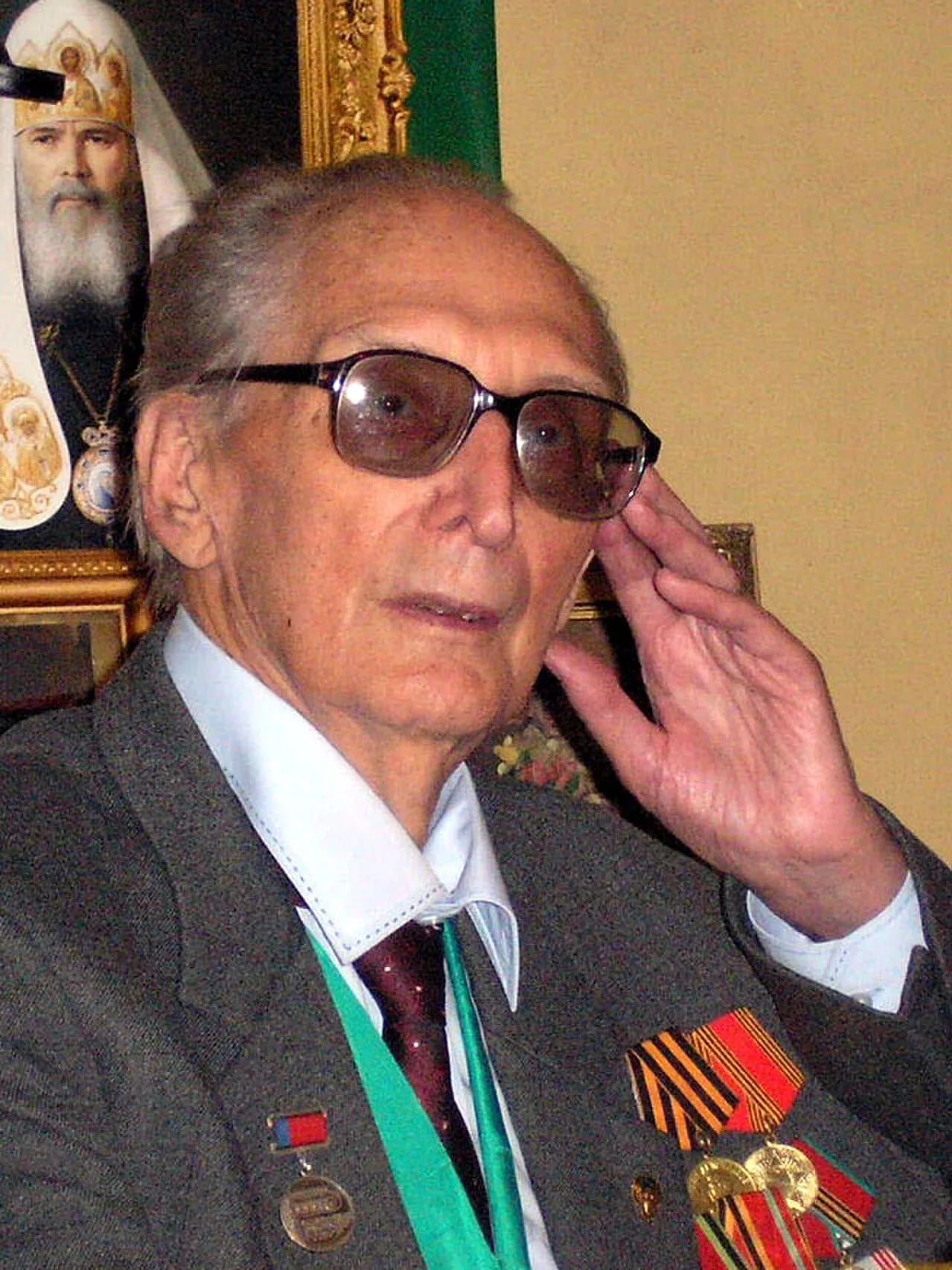 Porträt von Nikolay Bespalov (1921–2009) – Gedenkseite