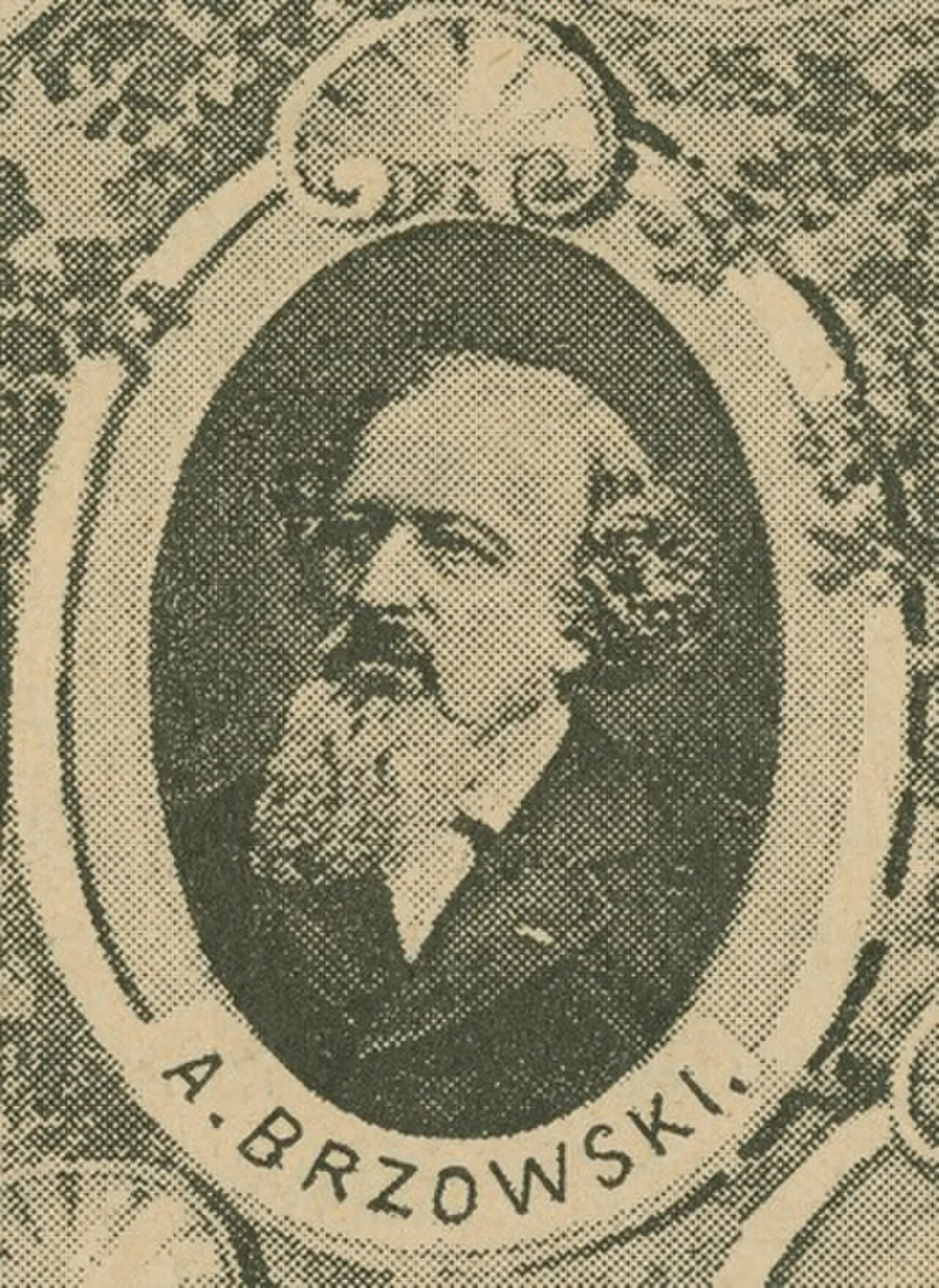 Portrait of Józef Brzowski (1805–1888) – memorial page