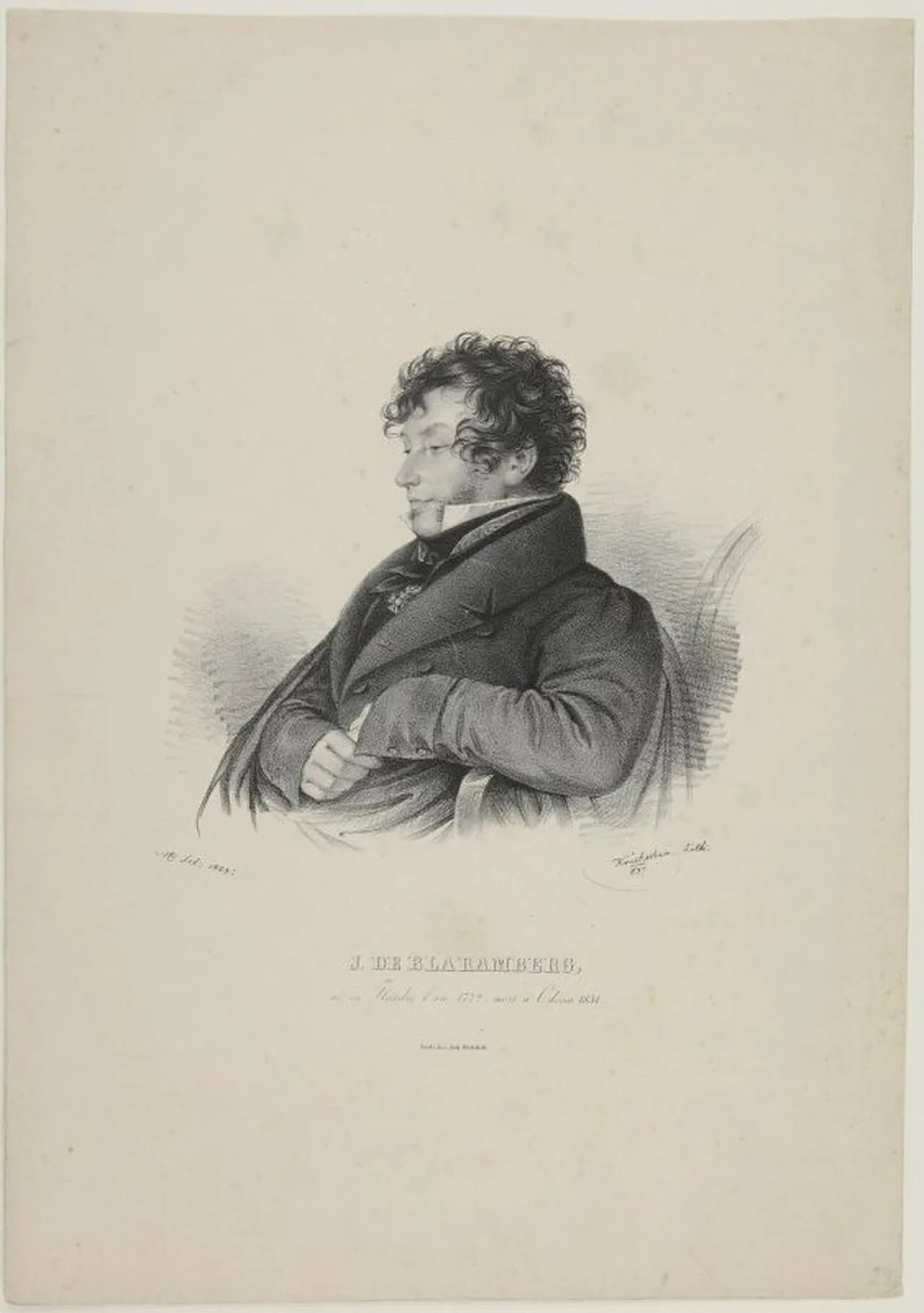 Portrait of Jean / Johann / Ivan Pavlovič Blaramberg (1772–1831) – memorial page