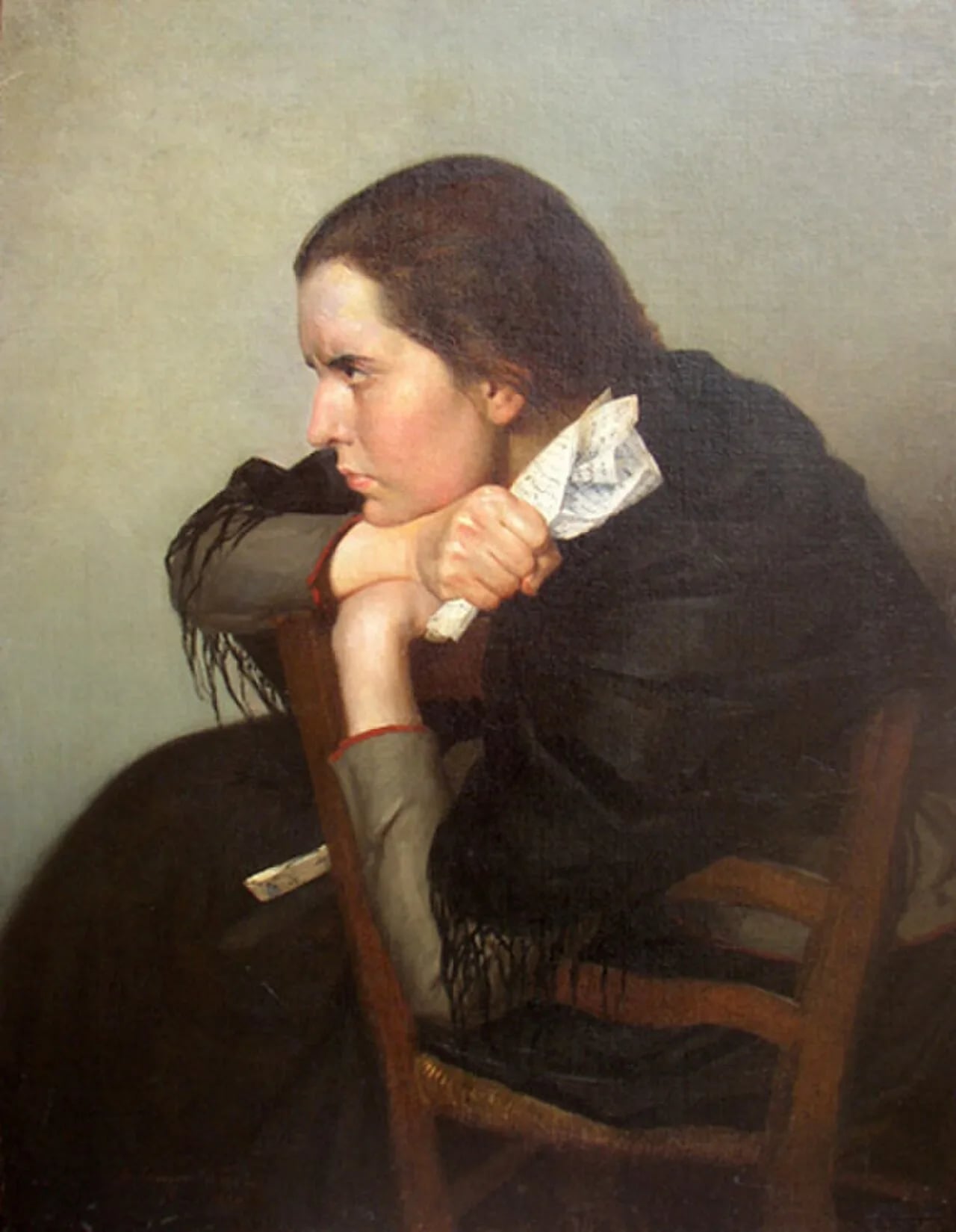 Porträt von Serafima Blonskaja (1870–1947) – Gedenkseite