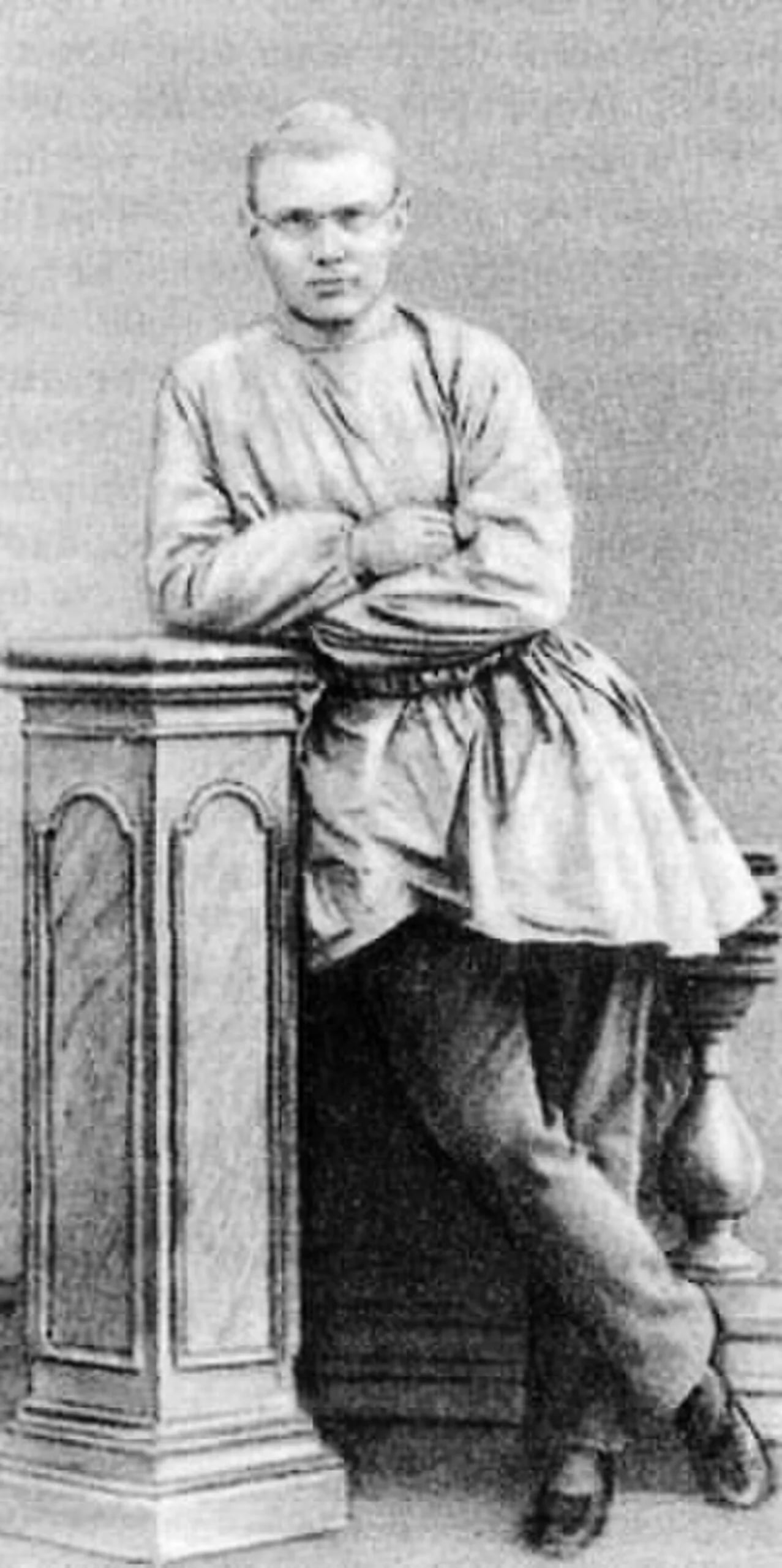 Porträt von L. P. Bli͡ummer (1841–1888) – Gedenkseite