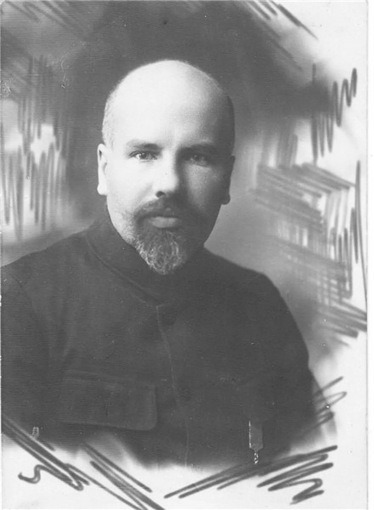 Porträt von Rodion Anatolievich Bonch-Osmolovsky (1884–1938) – Gedenkseite