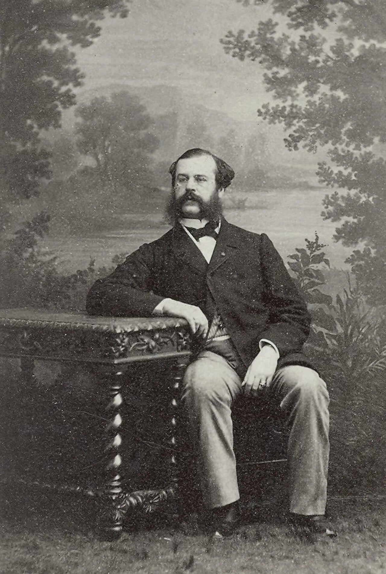 Porträt von Kornilii Borozdin (1828–1896) – Gedenkseite
