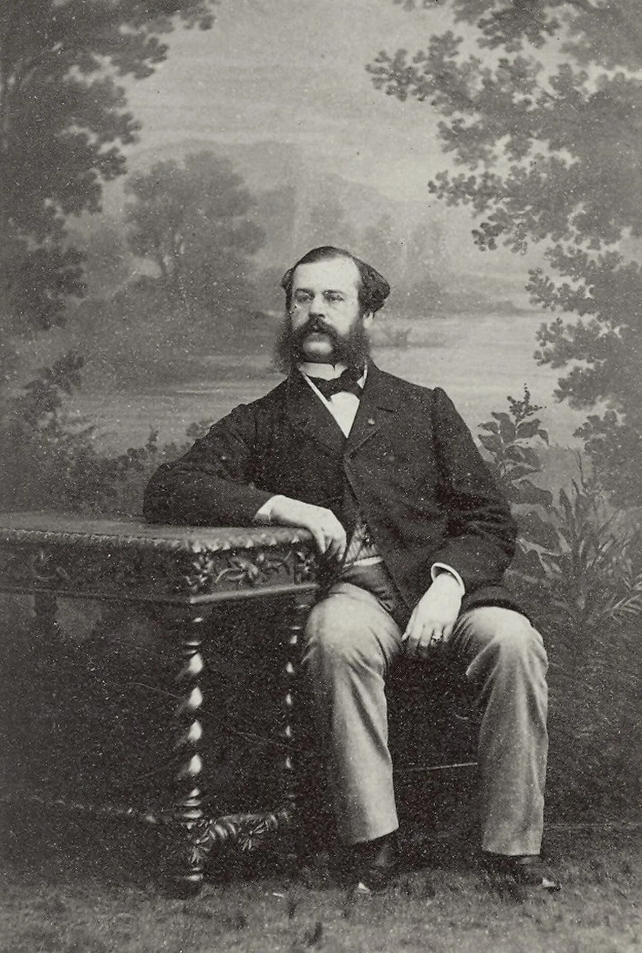 Porträt von Kornilii Borozdin (1828–1896) – Gedenkseite