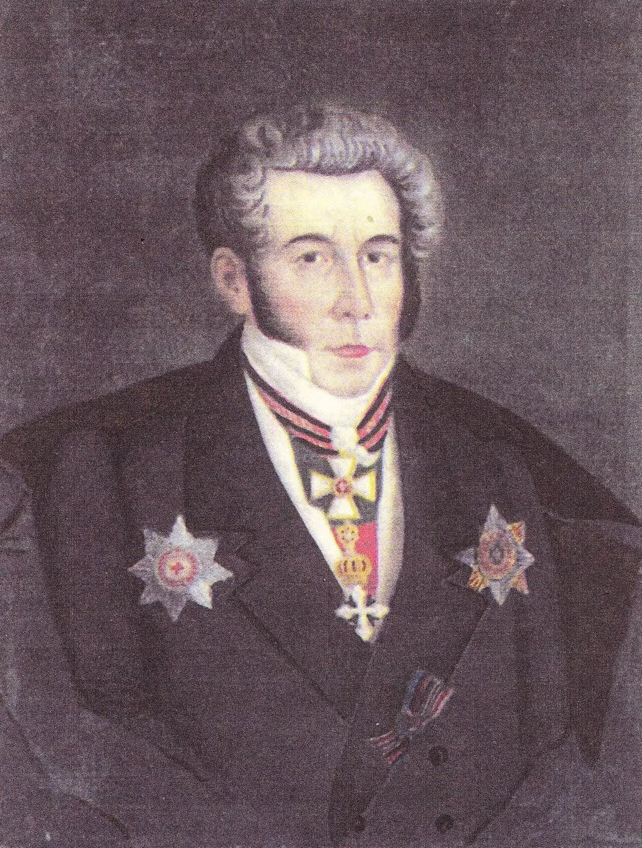 Portrait of Michail Michailowitsch Borosdin (1767–1837) – memorial page