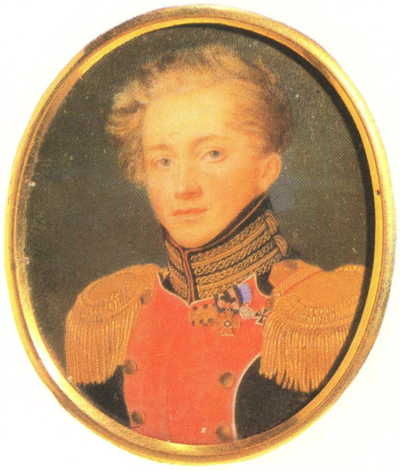 Porträt von Alexander Friedrich von der Brüggen (1792–1859) – Gedenkseite