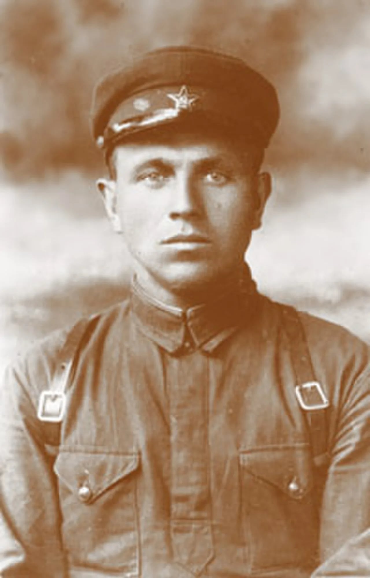 Porträt von Tikhon Bumazhkov (1910–1941) – Gedenkseite
