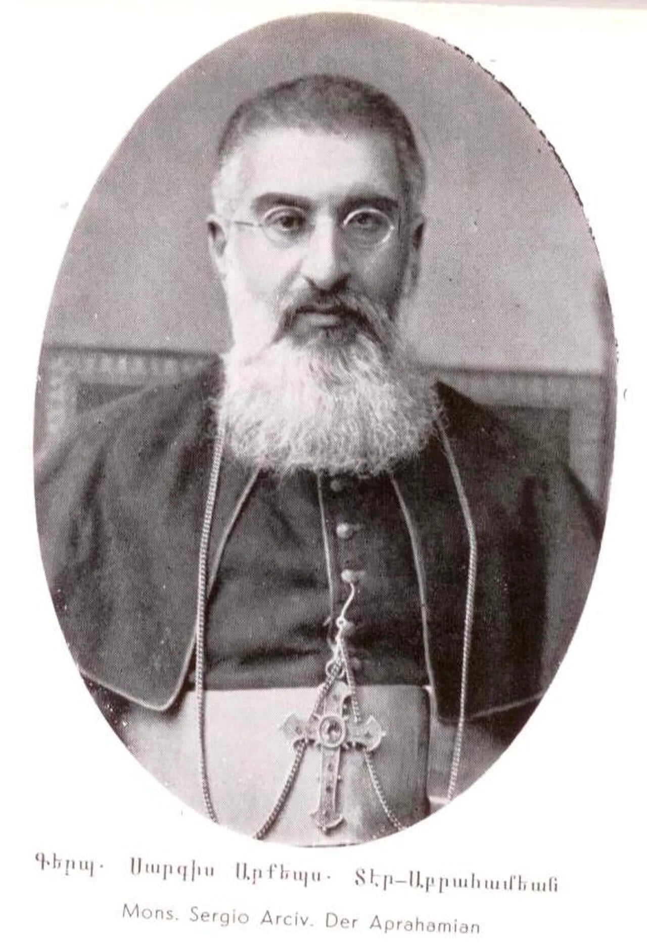 Portrait of Sergio Der Abrahamian (1868–1952) – memorial page