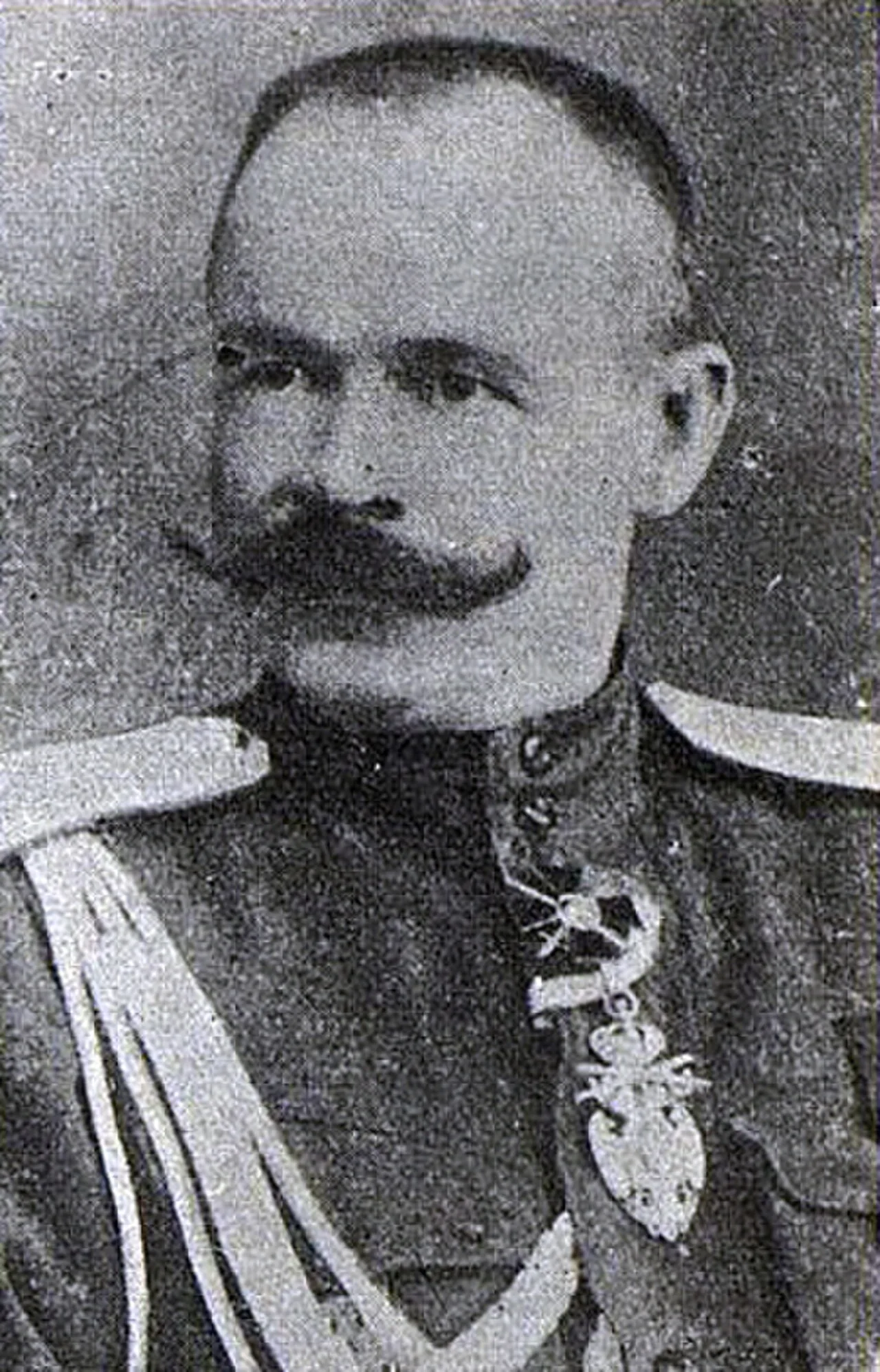 Porträt von Pjotr Nikititsch Burow (1872–1954) – Gedenkseite